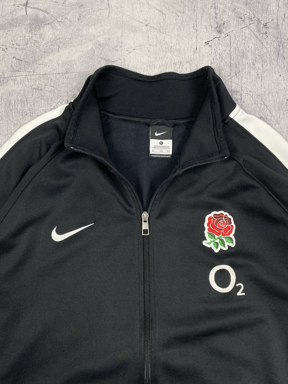 Nike Vintage Nike England Rugby Drill Track Top Jacket Size US XL / EU 56 / 4 - 5 Thumbnail