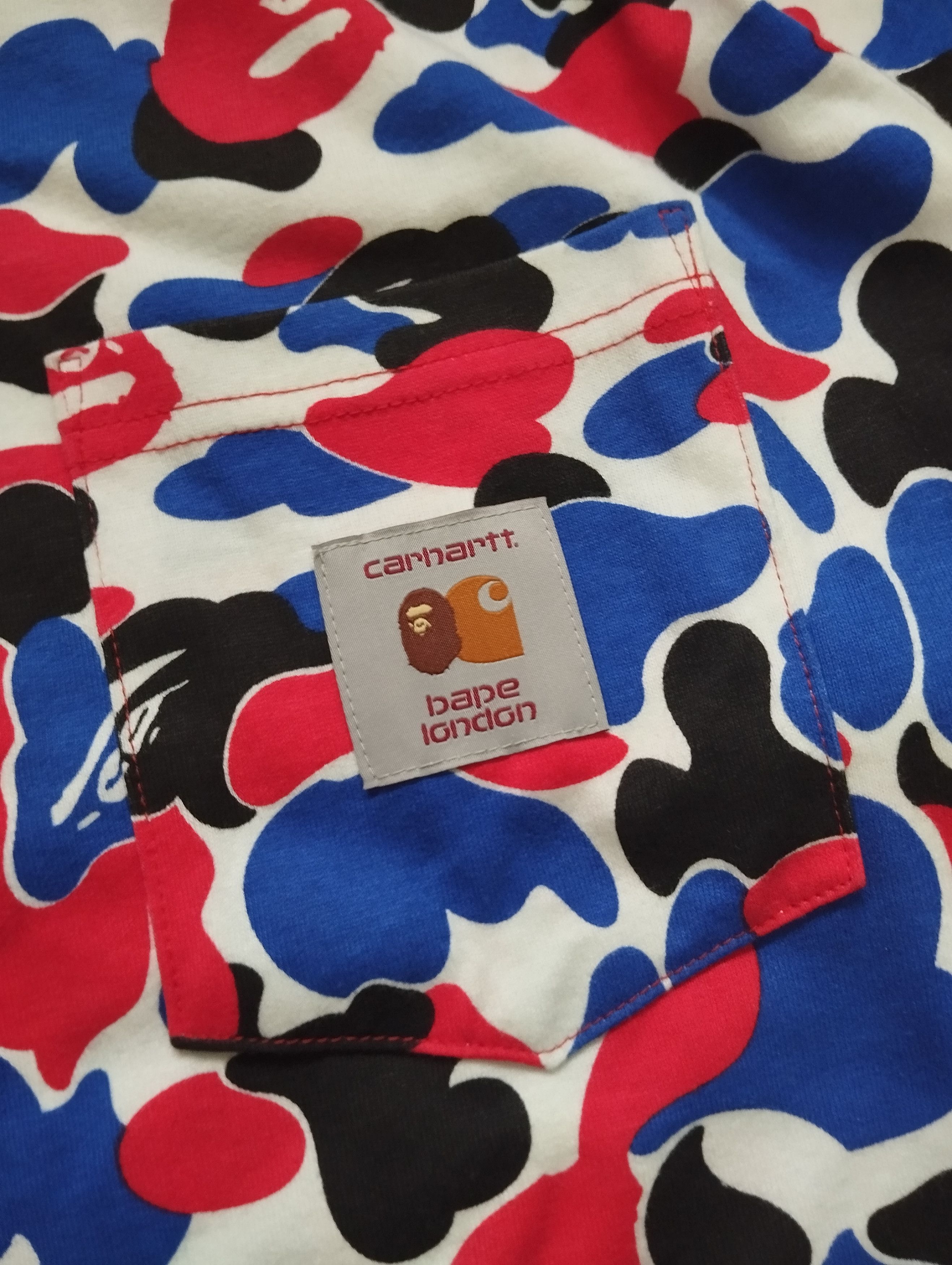 Bape × Carhartt Bape x Carhartt London Camo Tee Size US M / EU 48-50 / 2 - 5 Thumbnail