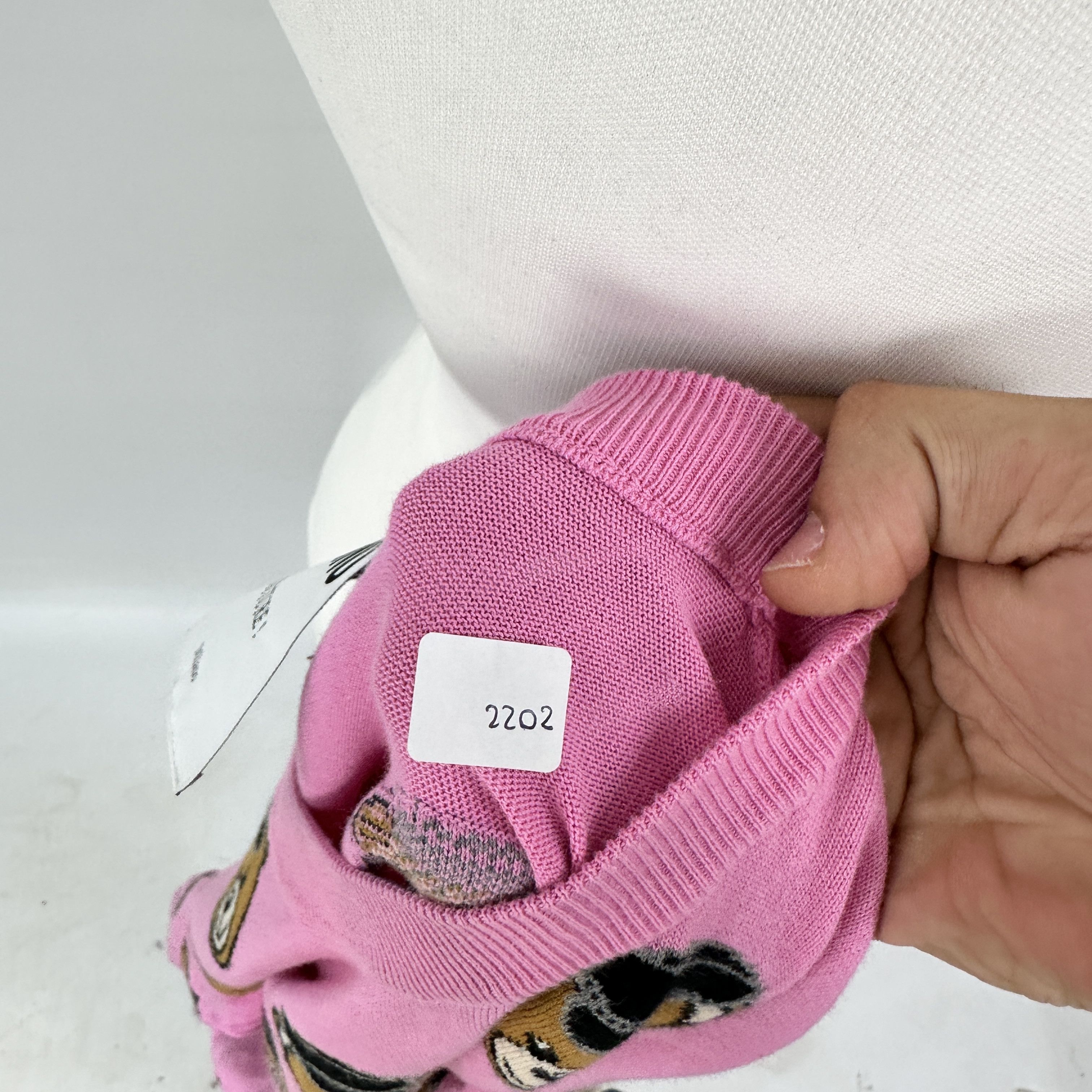 Moschino Maglioncino Moschino Couture Orsetti Monogram – XXS Size XXS / US 00 / IT 34 - 7 Thumbnail