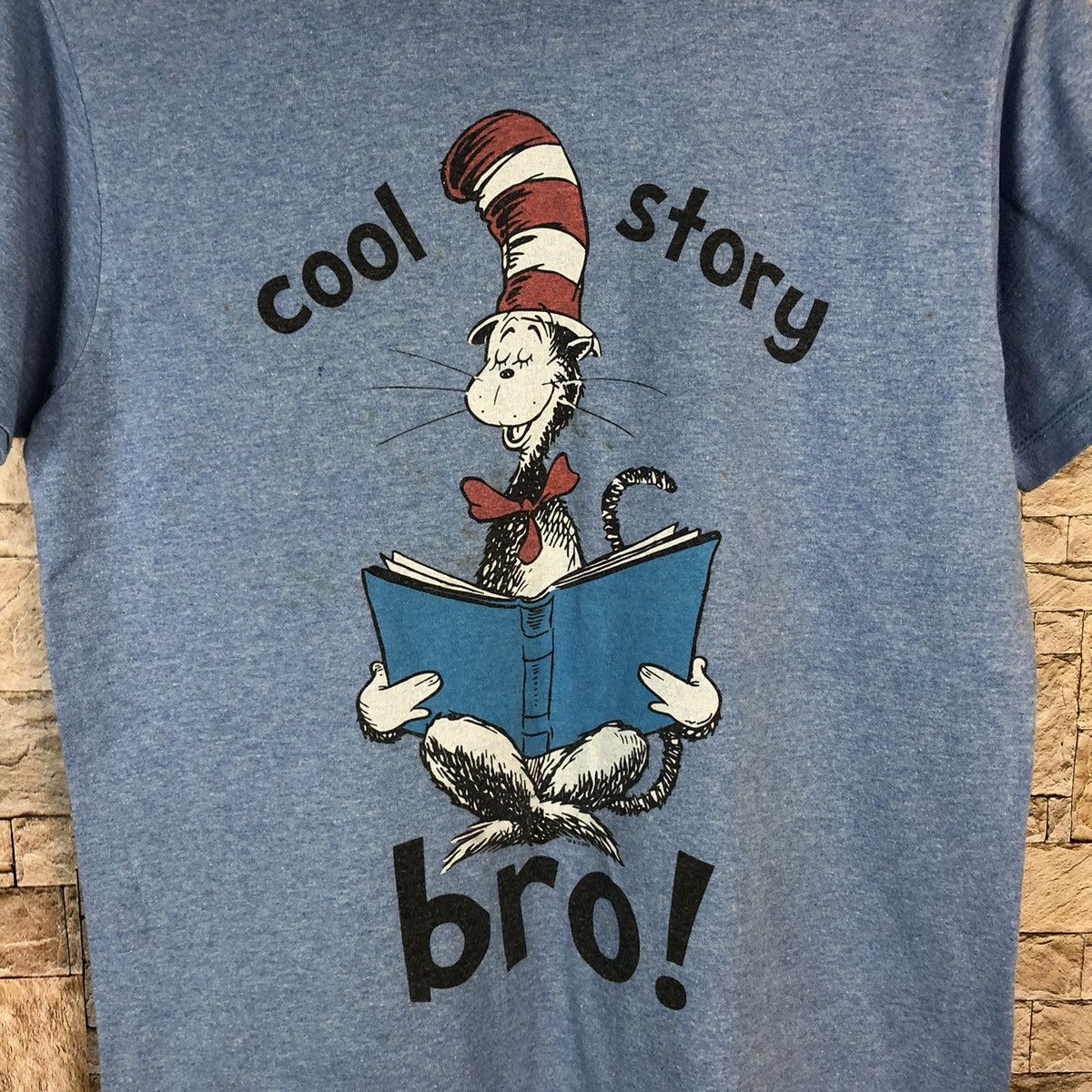 Cartoon Network Welovefire cool story bro Blue T-Shirt #A536 Size US M / EU 48-50 / 2 - 5 Thumbnail
