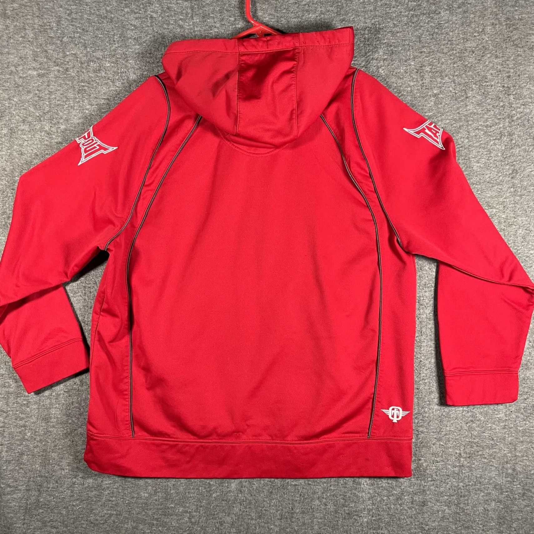 Tapout Tapout Hoodie Mens 2XL Red Performance Pullover MMA Logo Athletic Gym Training Size US XXL / EU 58 / 5 - 2 Thumbnail