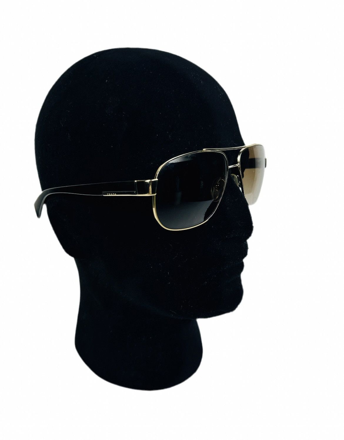 Prada Prada SPR52 P Logo Sunglasses Size ONE SIZE - 1 Thumbnail