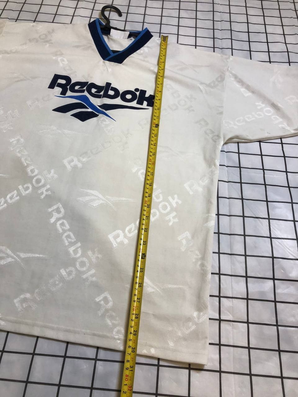 Reebok Vintage Reebok Soccer Football Jersey 90s Mens XL White Size US XL / EU 56 / 4 - 7 Thumbnail