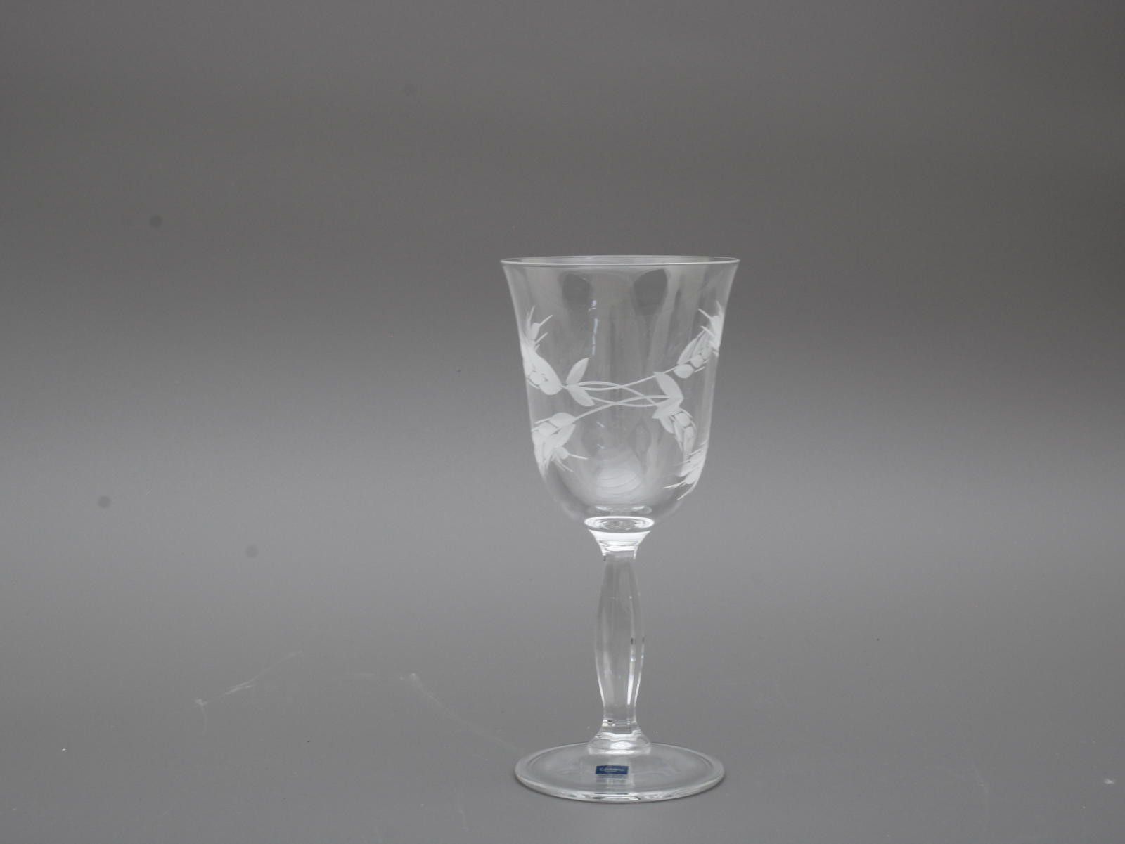 Other Caithness Claret Wine Glass crafted Etched Drinking Glass Size ONE SIZE - 2 Thumbnail