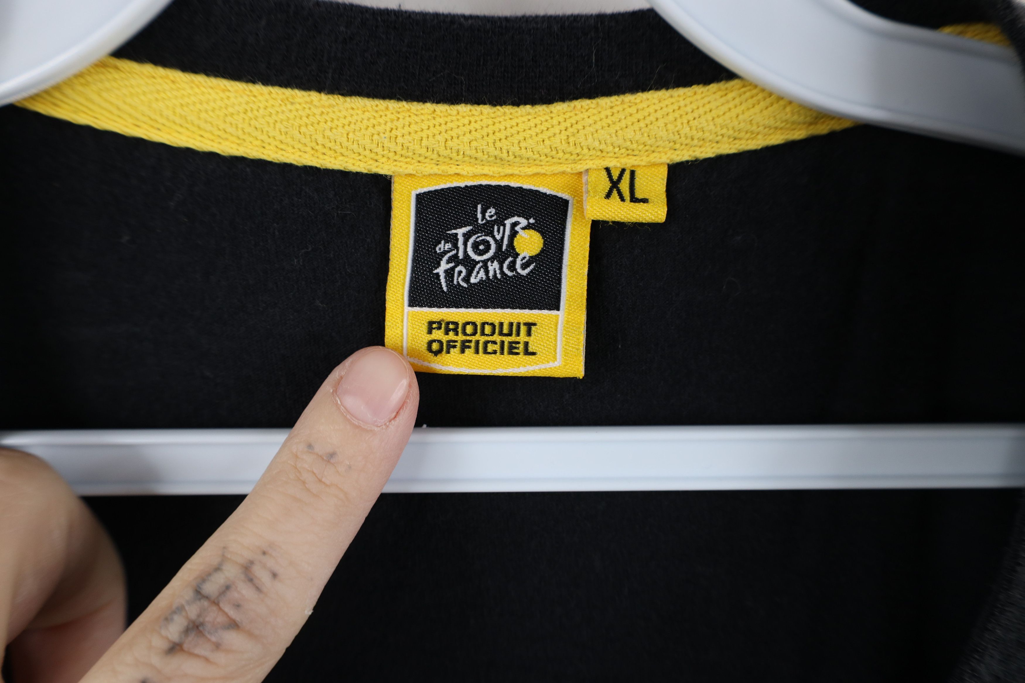 Vintage Vintage Mythique Tour de France Cycling Race T-Shirt Black Size US XL / EU 56 / 4 - 8 Thumbnail