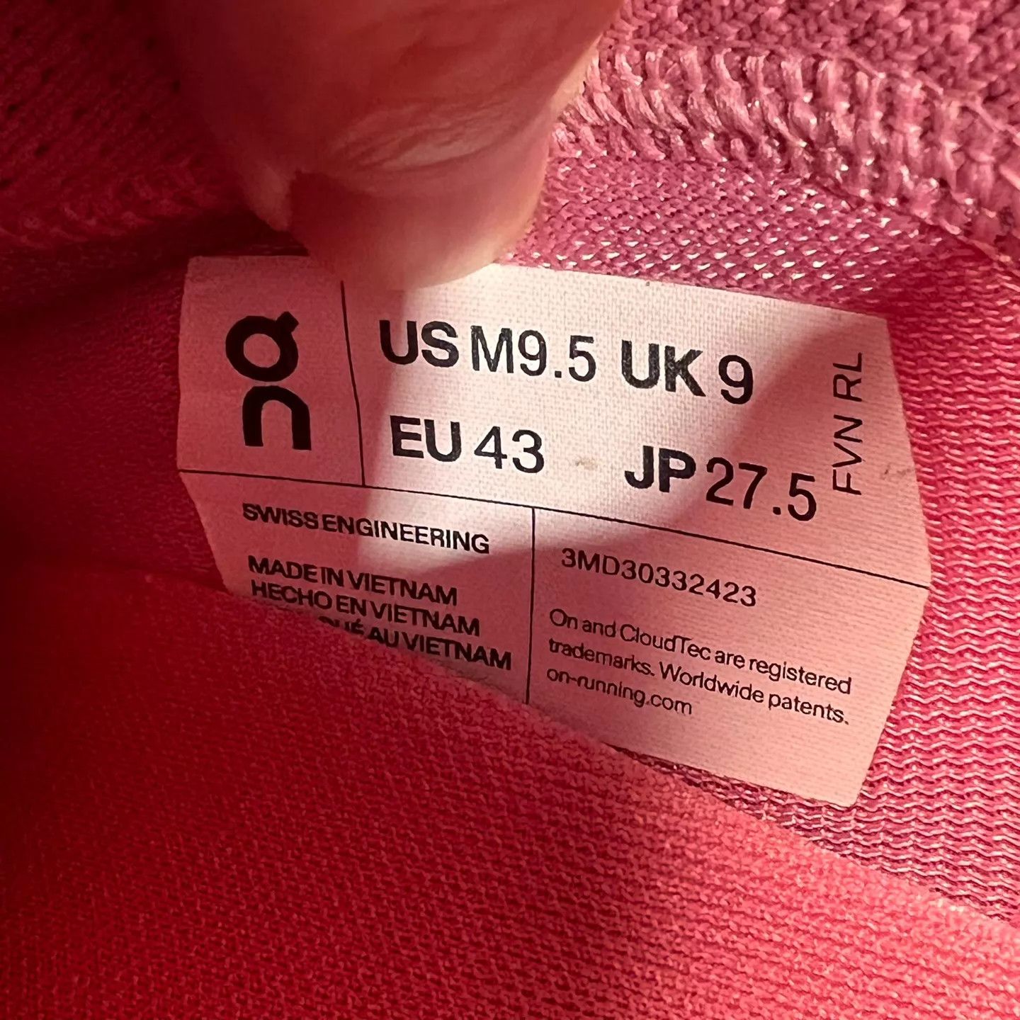 Loewe LOEWE x On Cloudtilt Collaboration Pink 43 97 New Size US 10 / EU 43 - 8 Thumbnail