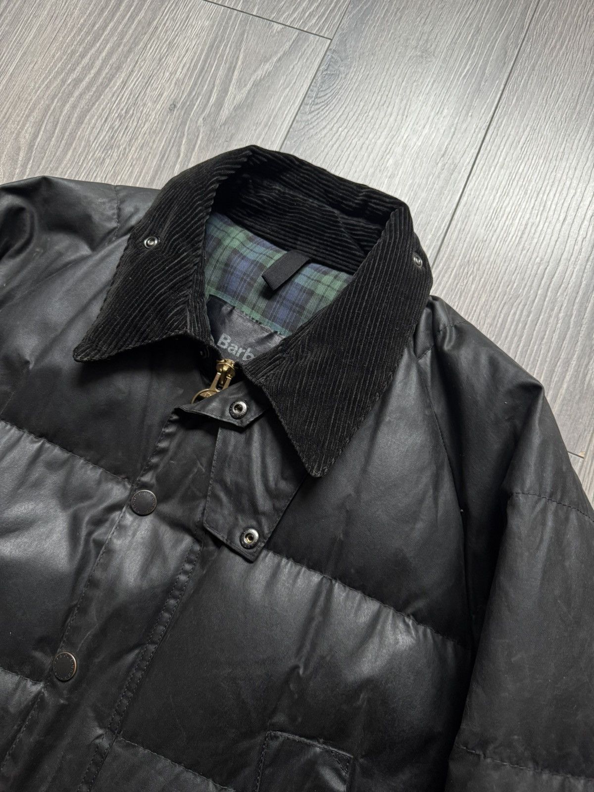 Barbour Barbour Down-Filled Bedale Puffer Jacket Black L Size US L / EU 52-54 / 3 - 4 Thumbnail