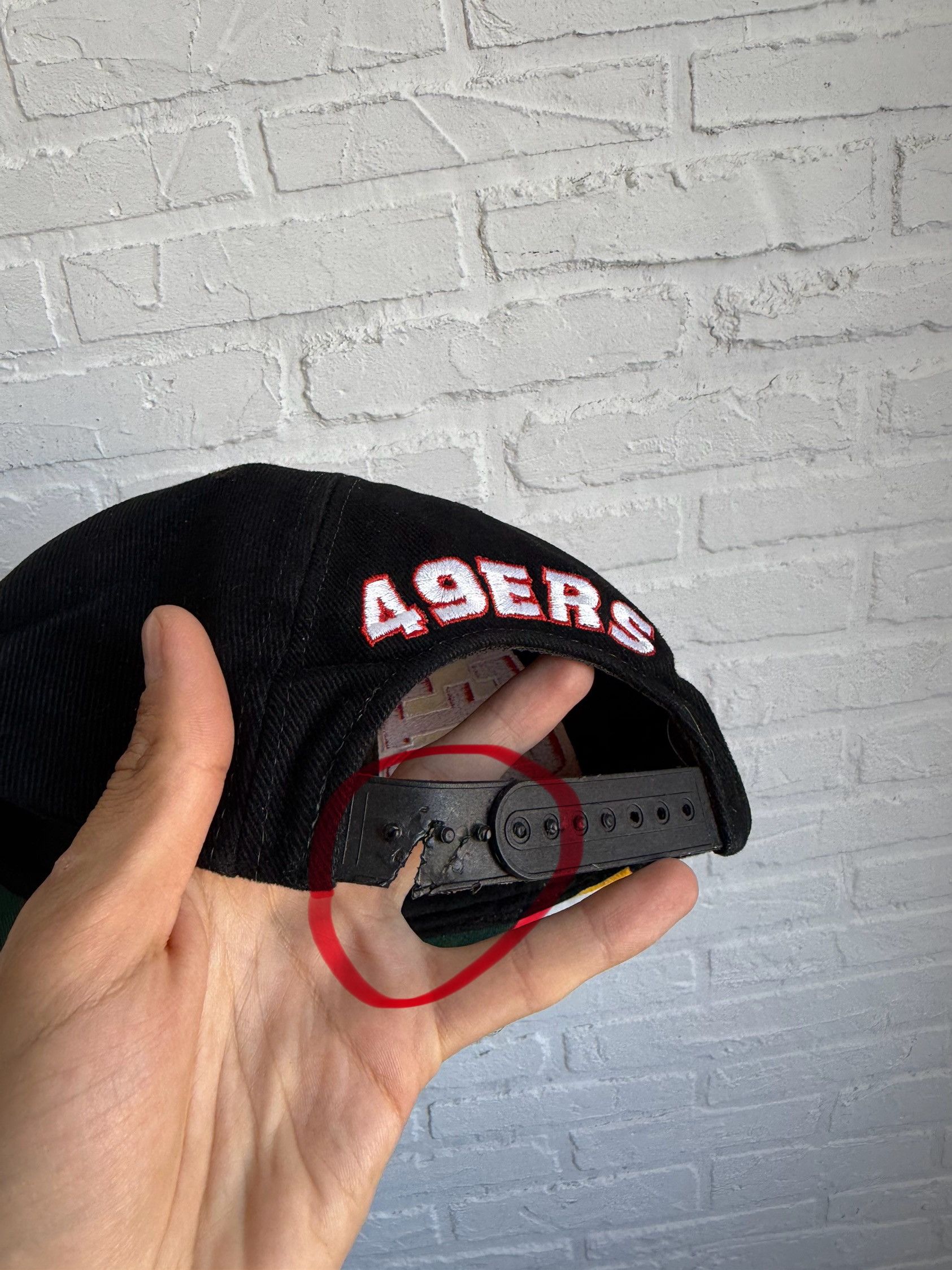 NFL Vintage 90s San Francisco 49ers cap Size ONE SIZE - 7 Thumbnail