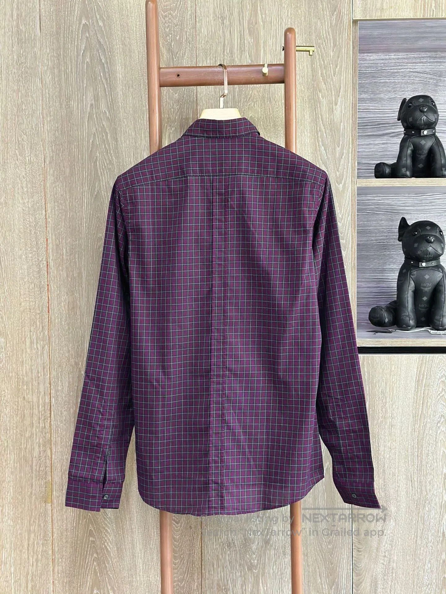 Gucci Gucci Pink Plaid Casual Long-Sleeve Shirt. Size US S / EU 44-46 / 1 - 2 Thumbnail
