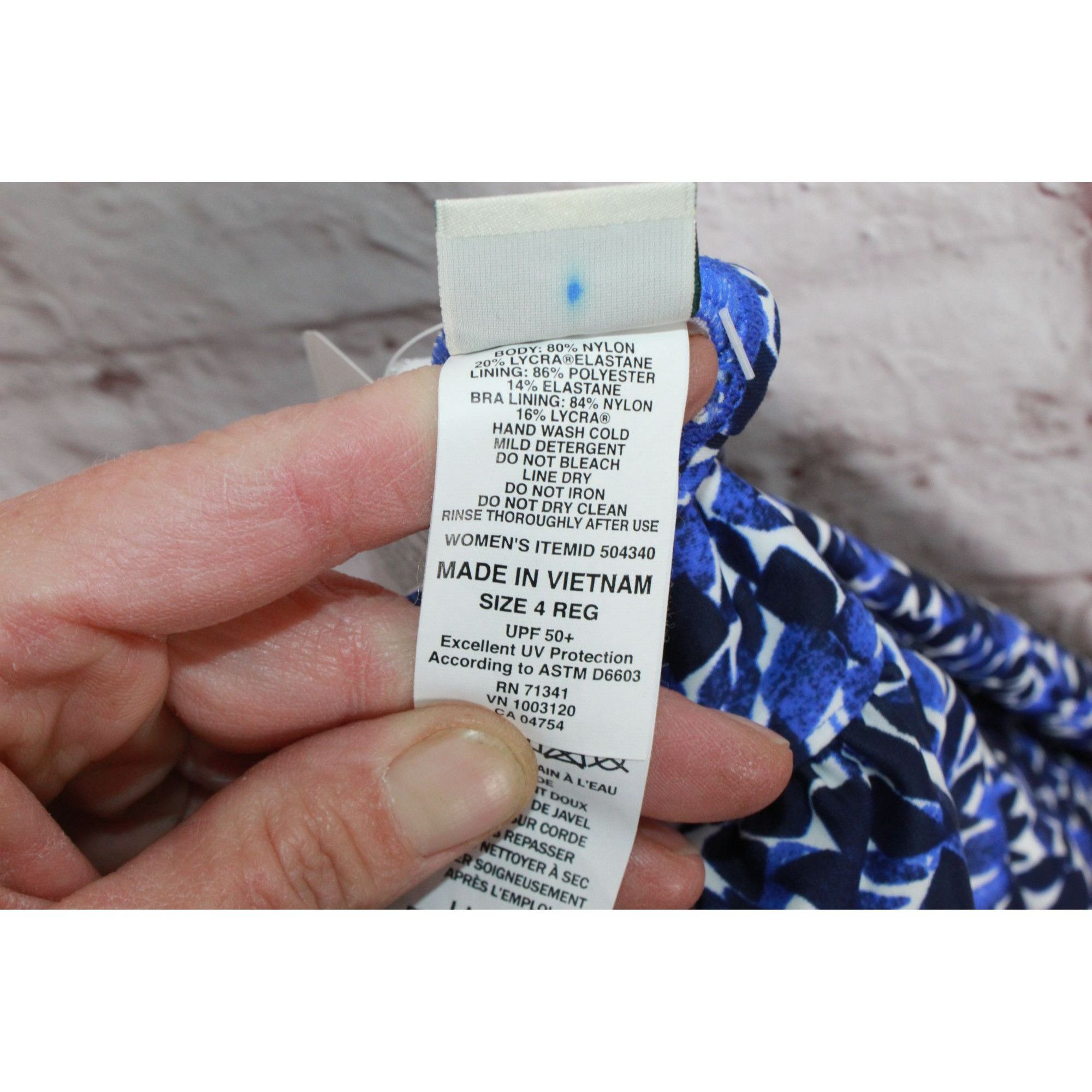 L.L. Bean LL Bean Mix and Match Square Neck Floral Tankini Top Size S / US 4 / IT 40 - 8 Thumbnail