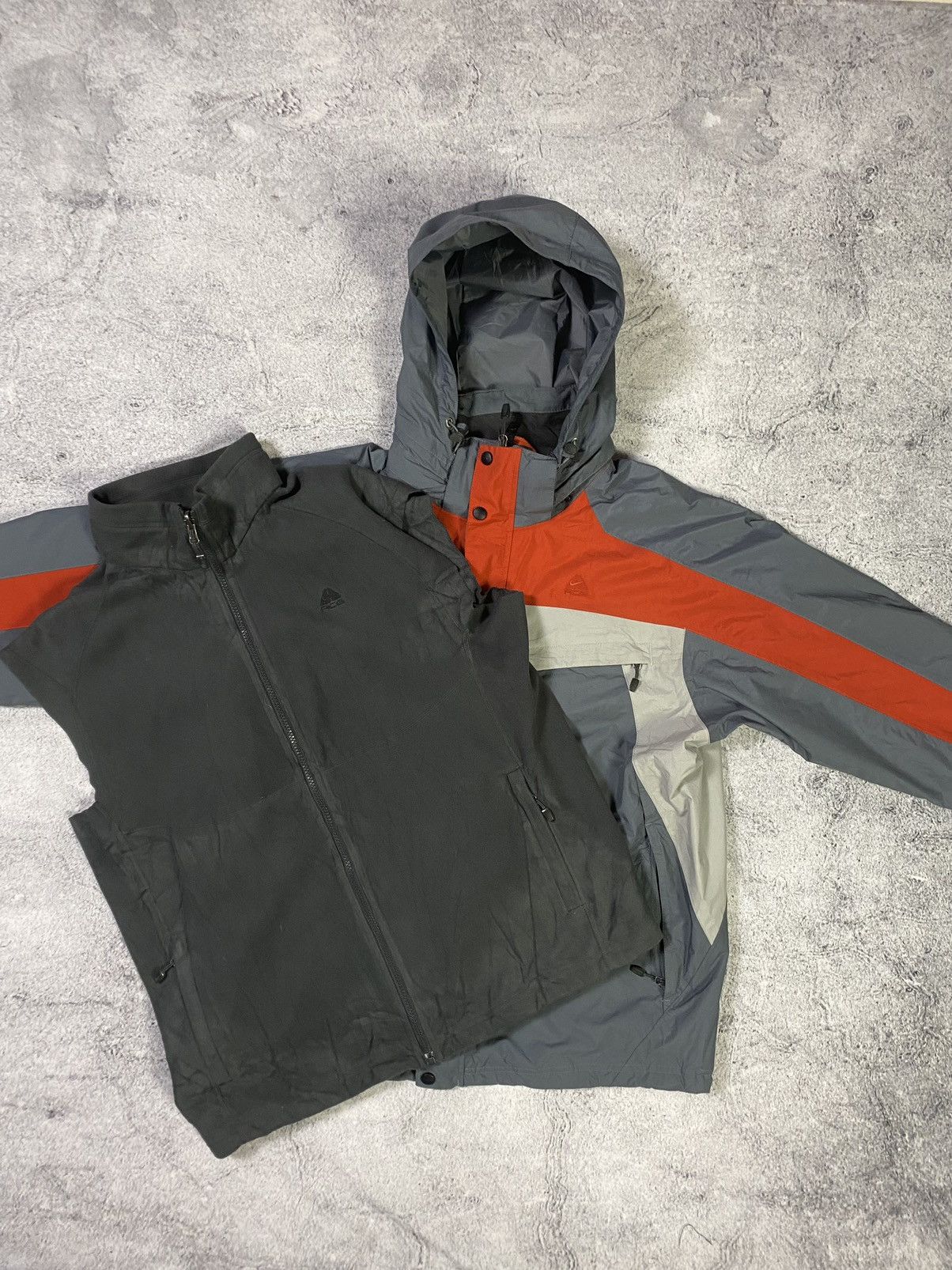 image of Vintage Nike Acg Shell (625) in Grey, Men's (Size Medium)