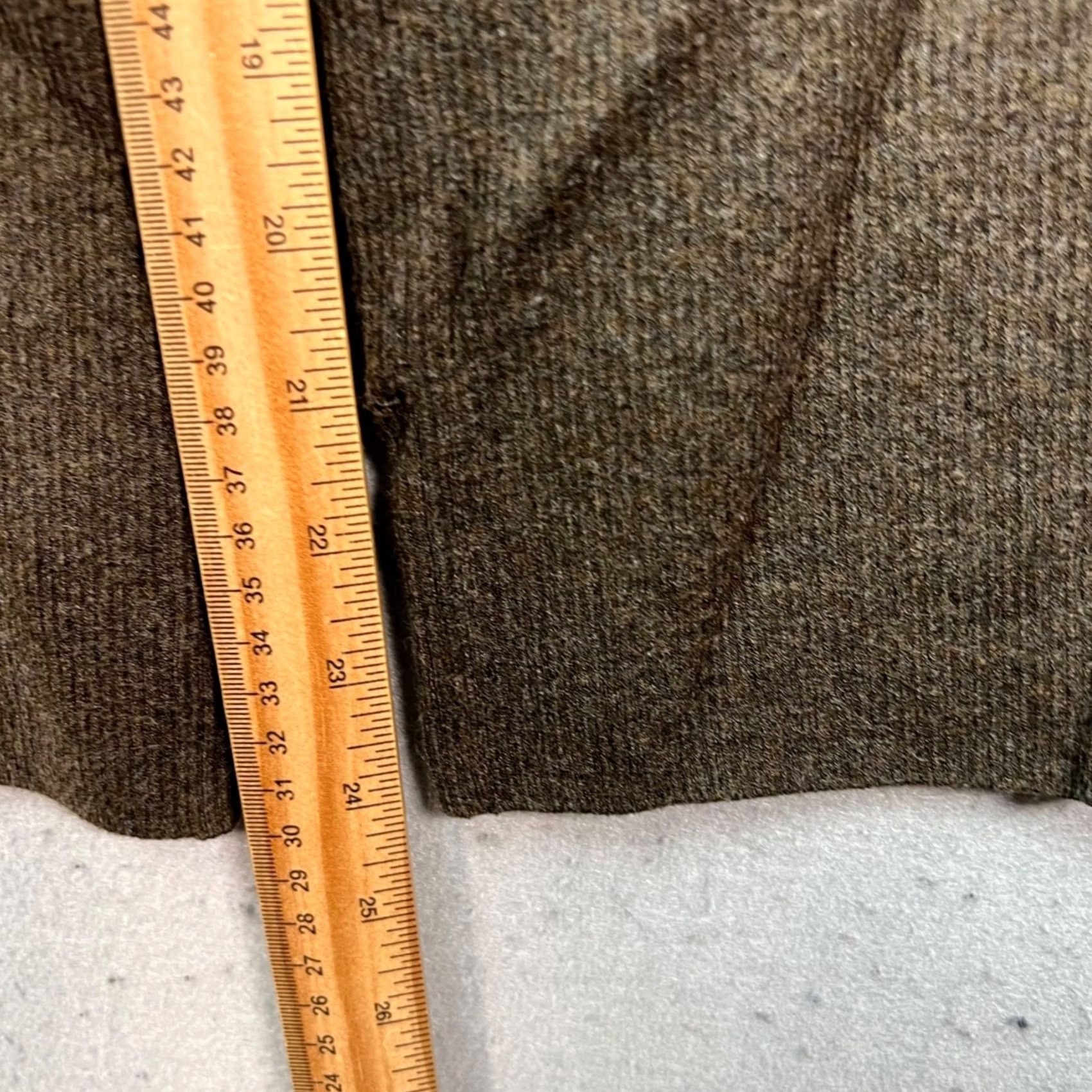 Uniqlo Uniqlo Womens XS High-Waisted Brown Knit Wide-Leg Pants Drawstring, Ankle, Pockets, Regular, All Season, Stretch Backward? Size 26" / US 2 / IT 38 - 6 Thumbnail