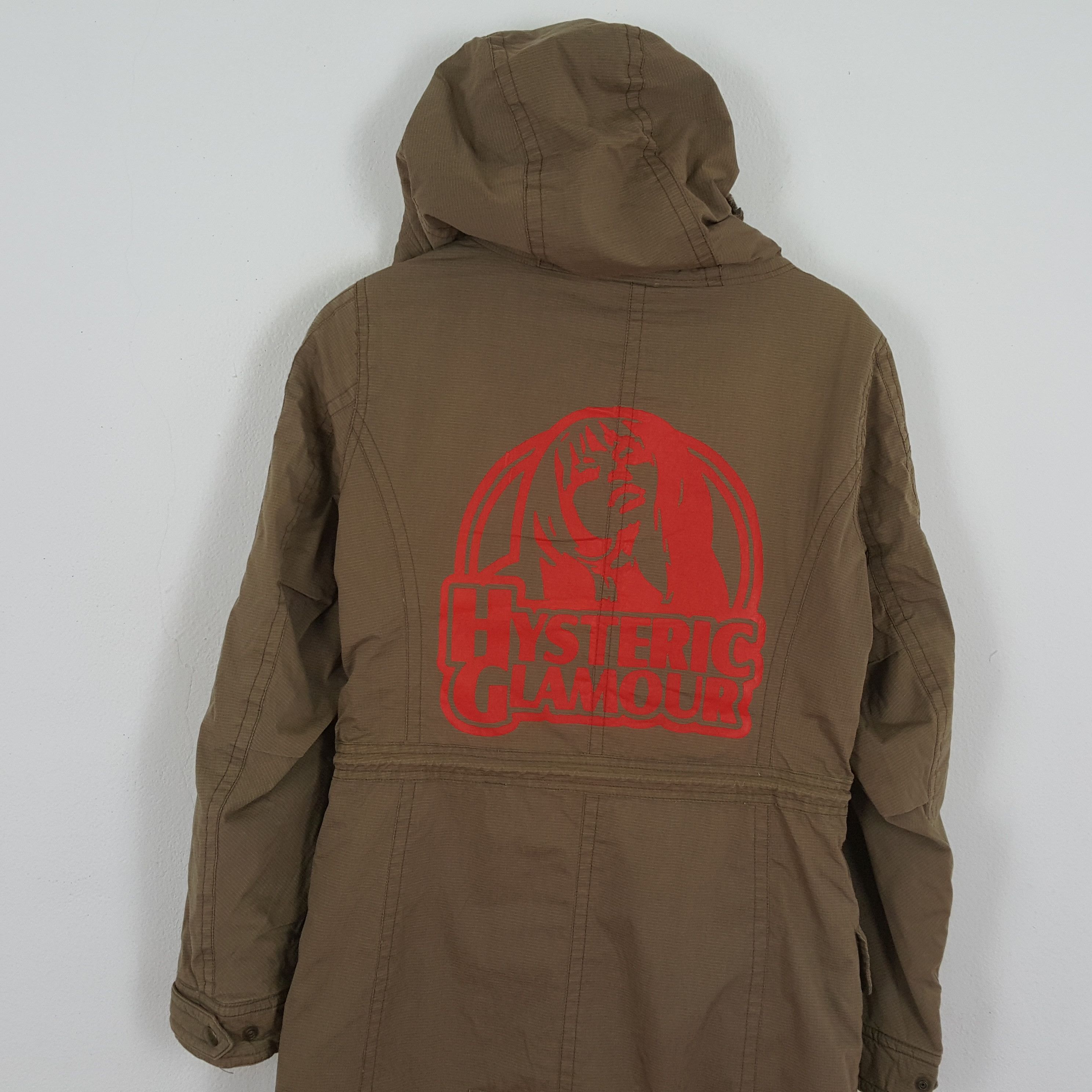Hysteric Glamour × Japanese Brand × Vintage Vintage HYSTERIC GLAMOUR Japan Fashion Brand Parkas Jacket Size S / US 4 / IT 40 - 2 Thumbnail