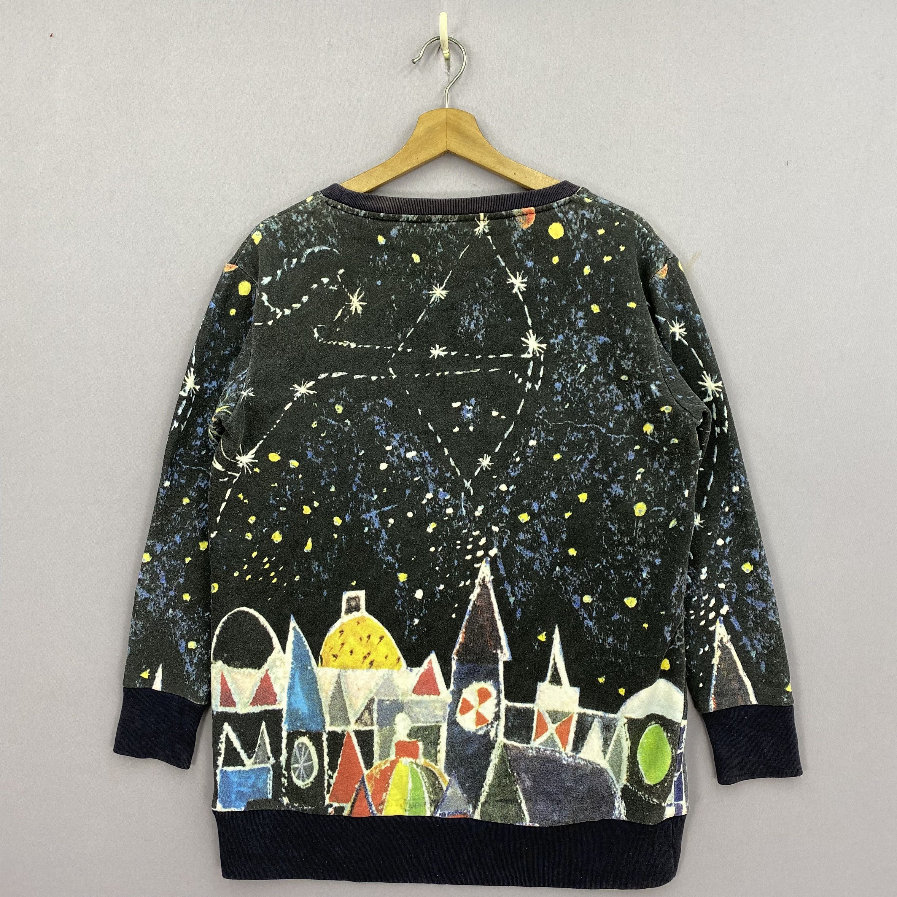 Japanese Brand OVP Children Artworks Sweater 90s Sketch Style Sweatshirt Size US S / EU 44-46 / 1 - 2 Thumbnail