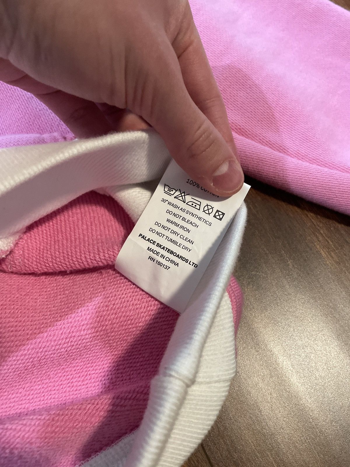 Palace Palace Ying Yang Hoodie Pink / White Size US M / EU 48-50 / 2 - 6 Thumbnail