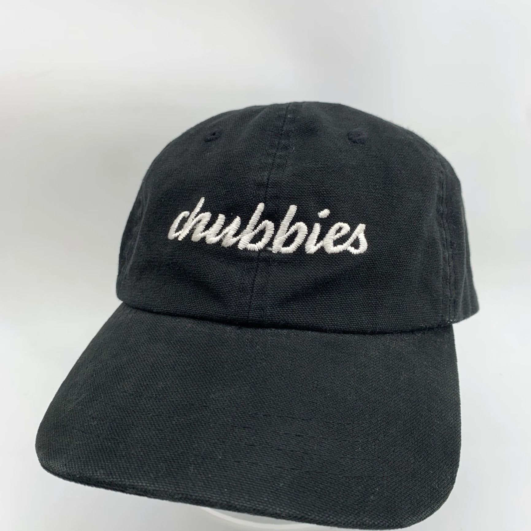 Vintage Chubbies Hat Cap Strap Back Mens Black Baseball Logo One Size Big Accessories Size ONE SIZE - 2 Thumbnail