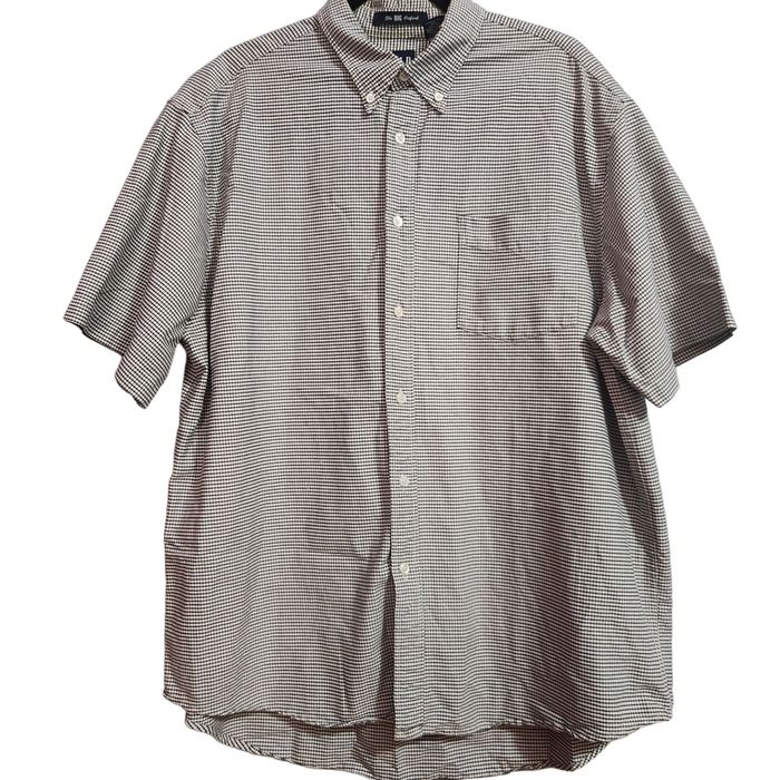 Gap Gap The Big Oxford Mens Button Down Large Black and White 10 Grailed