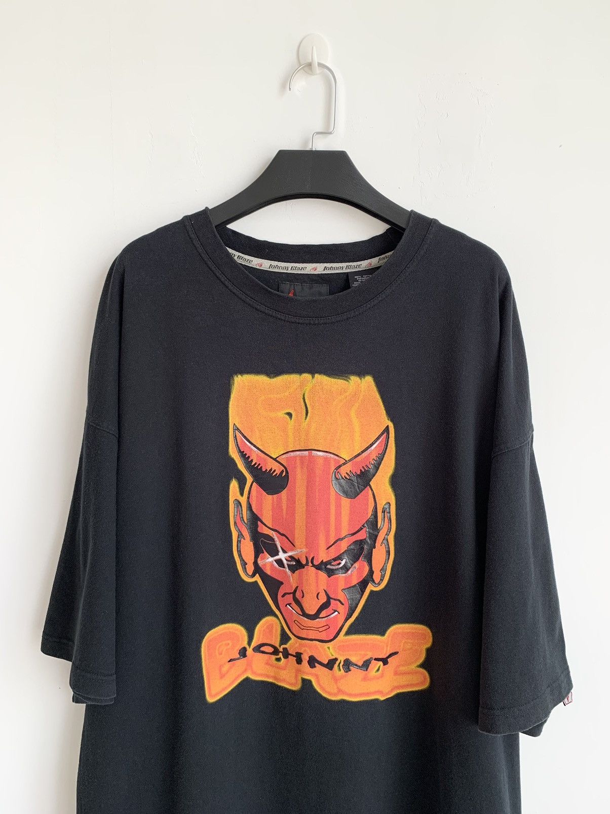 JNCO Vintage Johnny Blaze JNCO Baggy Oversized y2k Shirt Size US XXL / EU 58 / 5 - 1 Thumbnail