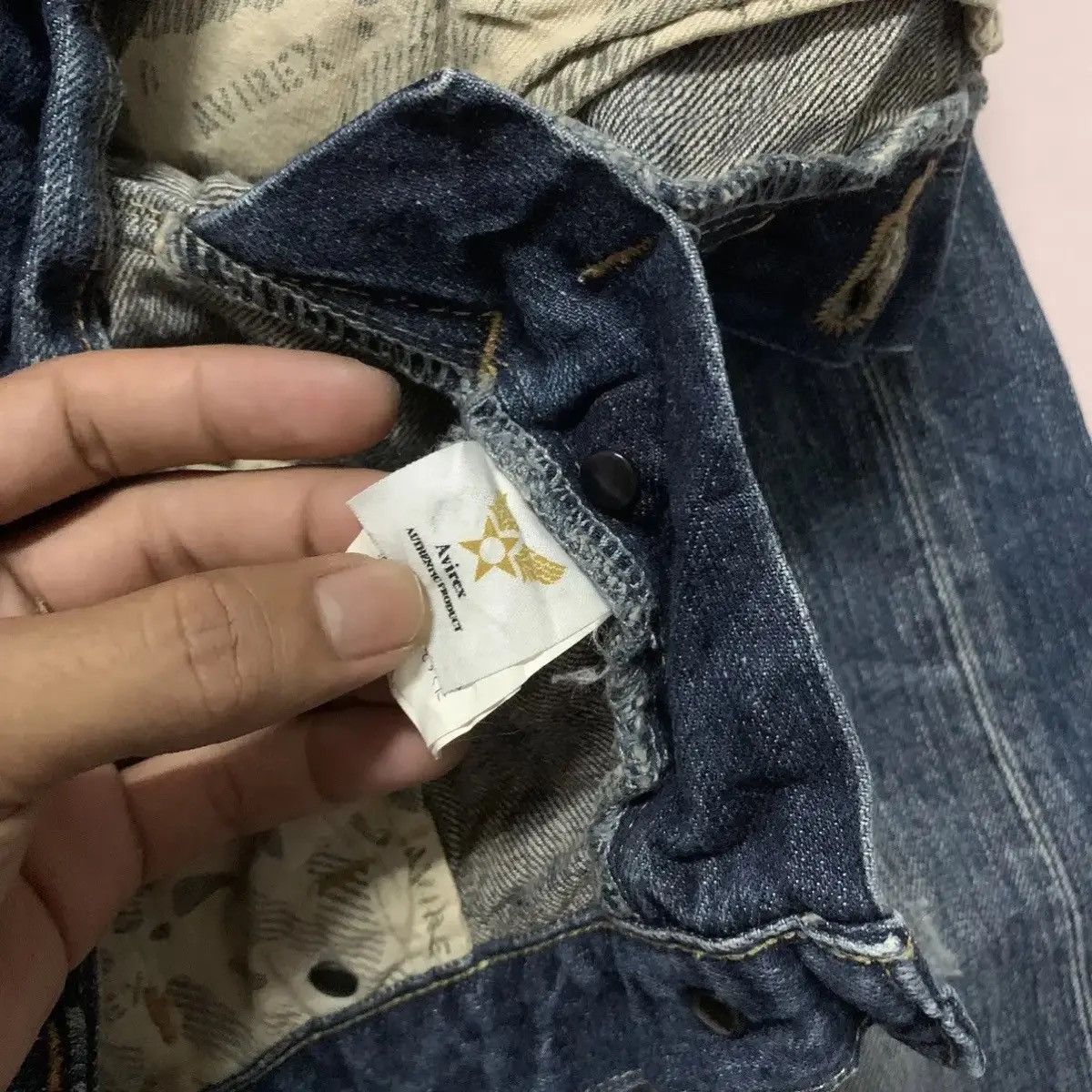Avirex Avirex Jean Nice Fading Denim W32 L32 Distressed Ripped Pant Size US 32 / EU 48 - 10 Thumbnail