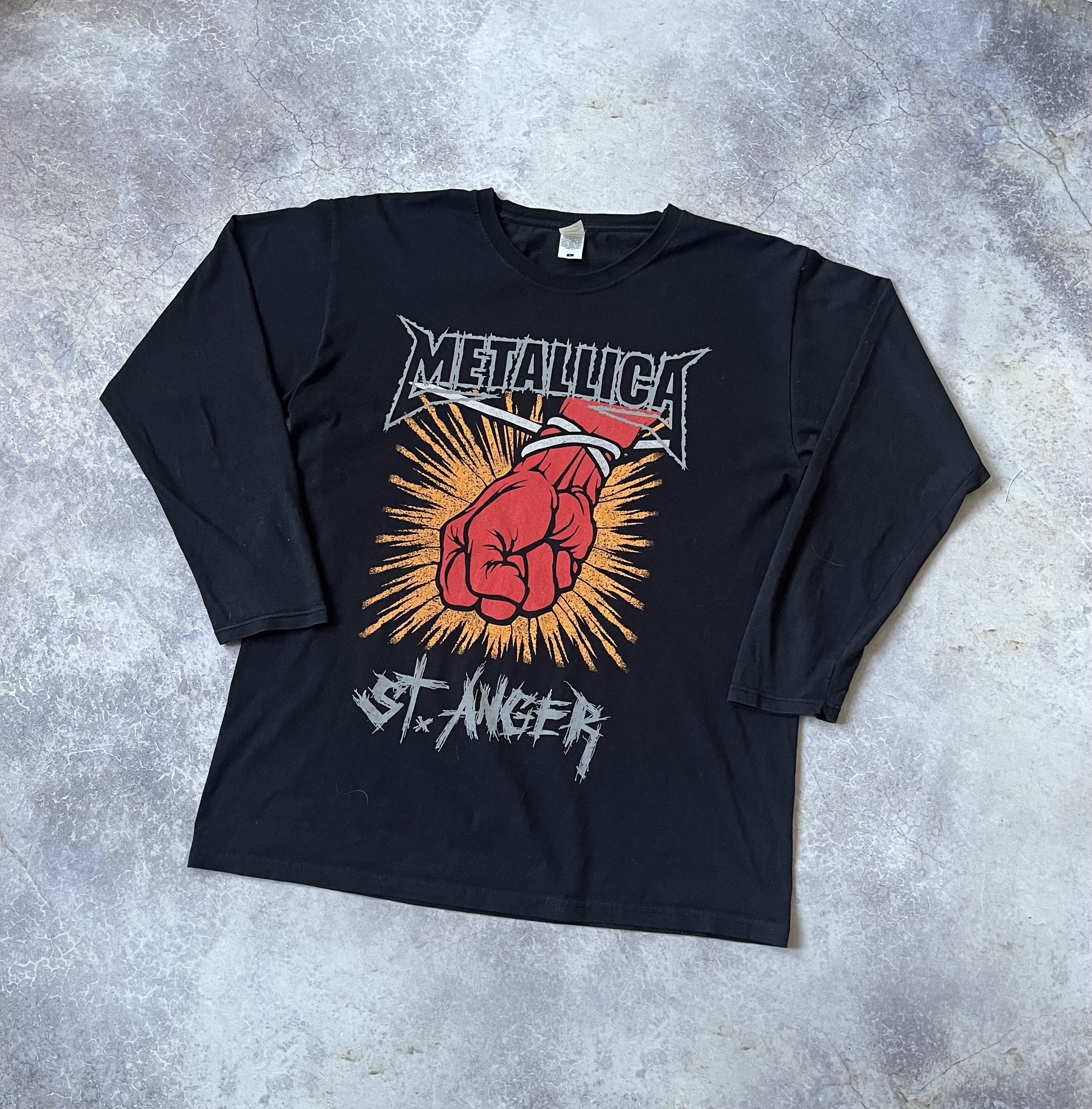 LLICA ST. ANGER Tシャツ vintage pushead Metallica Vintage T Shirt 2004 St. Anger Tour Dates Concert