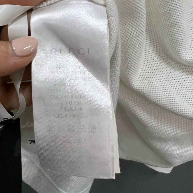 Gucci Gucci Little bee embroidered polo shirt 2503-Nextarrow Size US XS / EU 42 / 0 - 5 Thumbnail