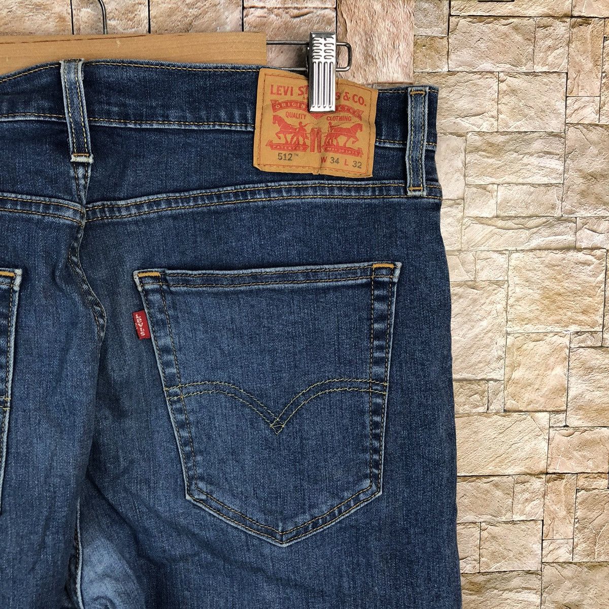 512 Levis Blue denim Jeans #7566