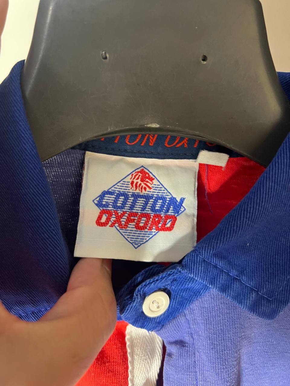 Canterbury of New Zealand VINTAGE COTTON TRADERS OXFORD FRANCE RUGBY JERSEY RETRO 90s Size US S / EU 44-46 / 1 - 5 Thumbnail
