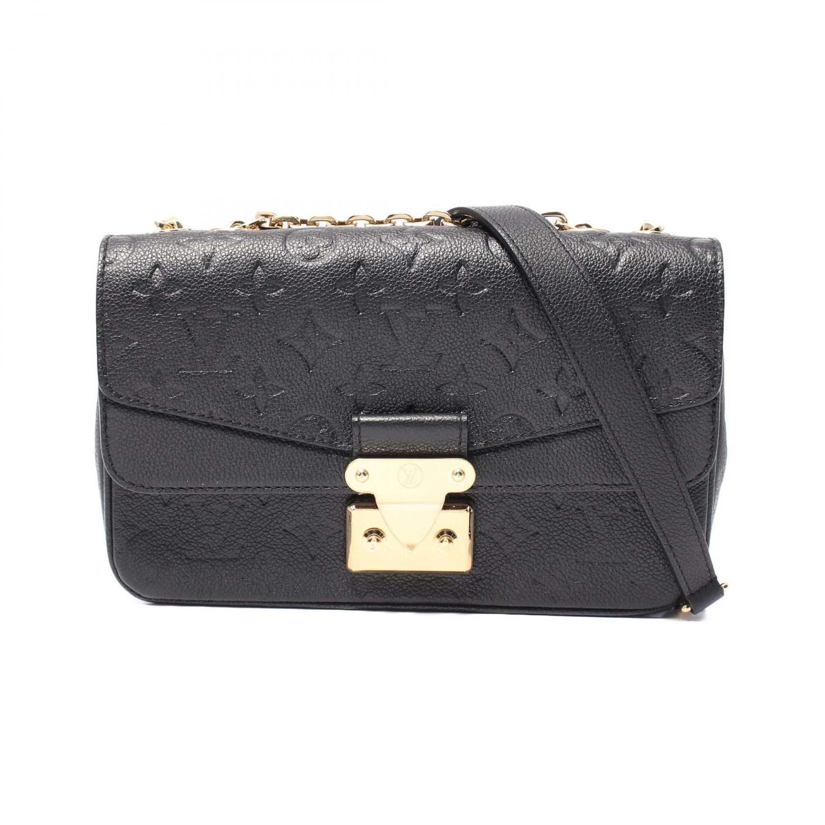 Louis Vuitton Louis Vuitton Marceau Monogram Empreinte Shoulder Bag Leather Shoulder Bag M46200 in Black, Women's