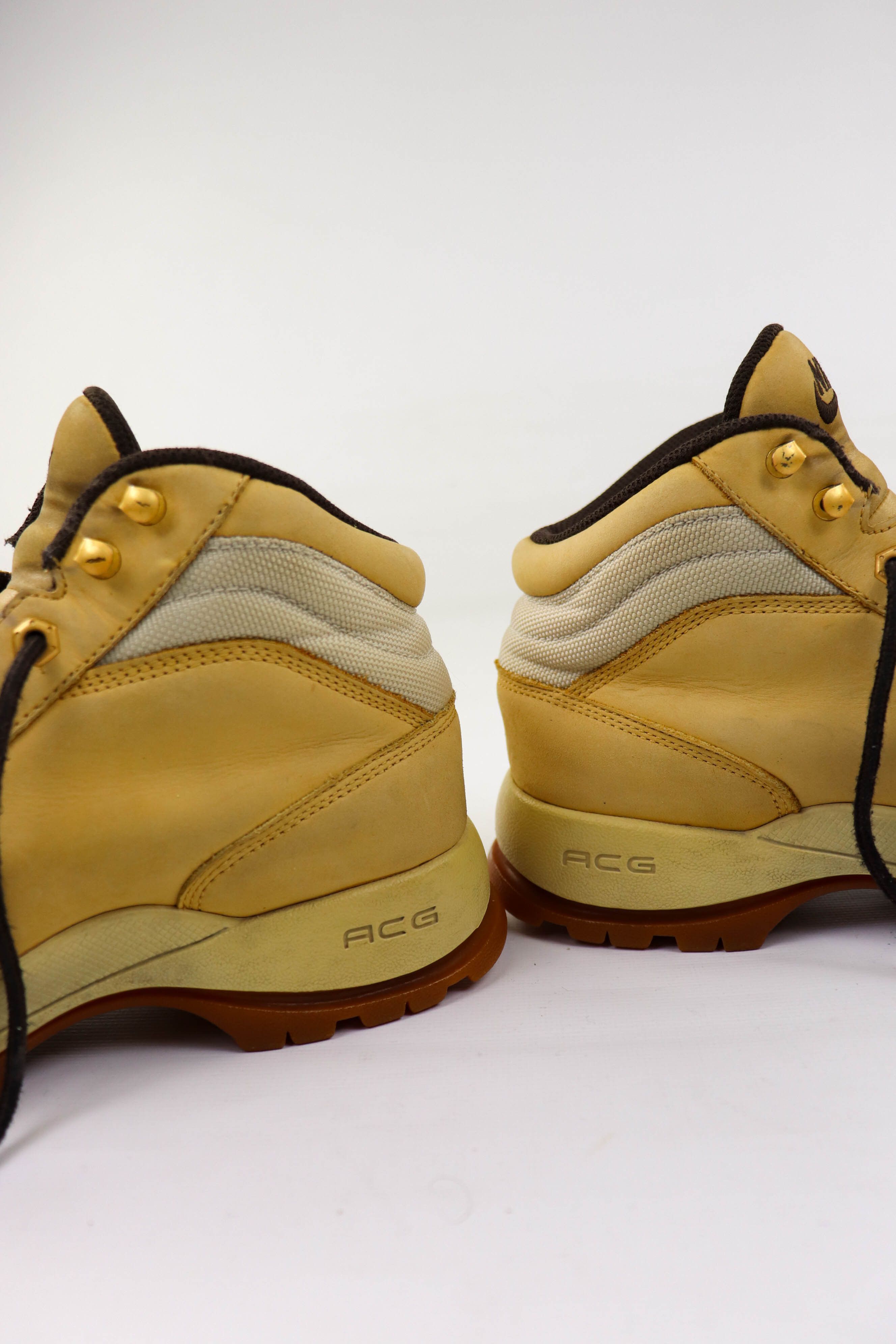 Nike Nike ACG Mandara 2013 Tan Leather Hiking Boots Size US 8 / EU 41 - 12 Thumbnail