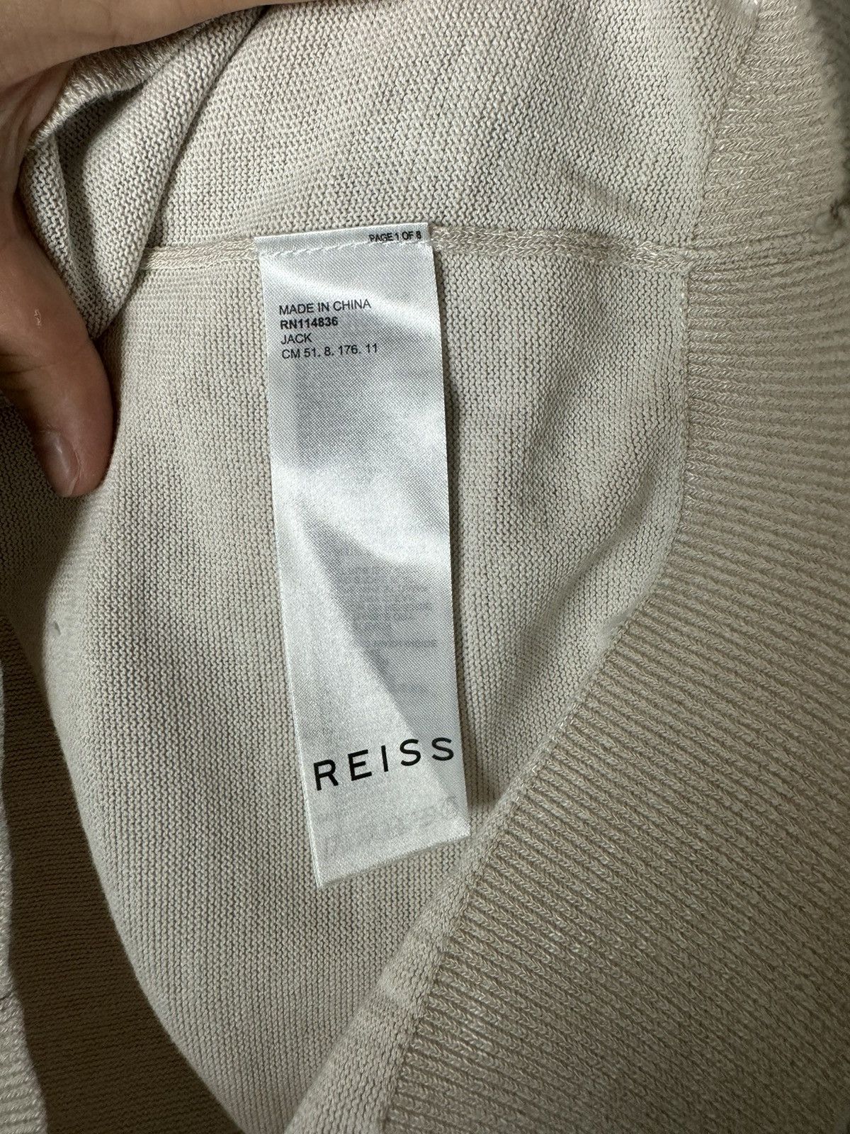 Reiss Reiss Sierra Long sleeved Funnel Neck Sweater Size US M / EU 48-50 / 2 - 4 Thumbnail