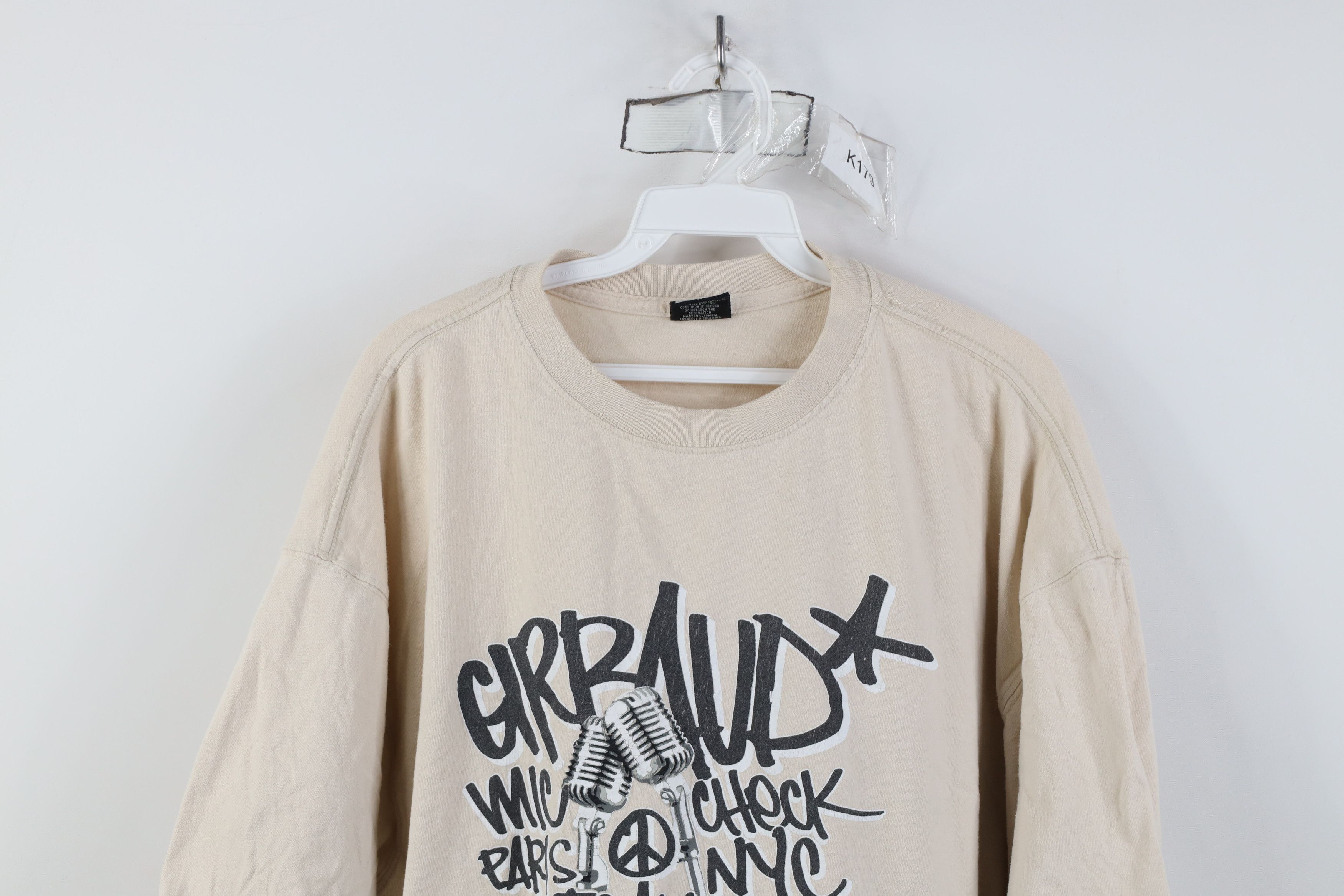 Marithe + Francois Girbaud Vintage 90s Marithe Francois Girbaud Baggy Hip Hop T-Shirt Size US XL / EU 56 / 4 - 2 Thumbnail