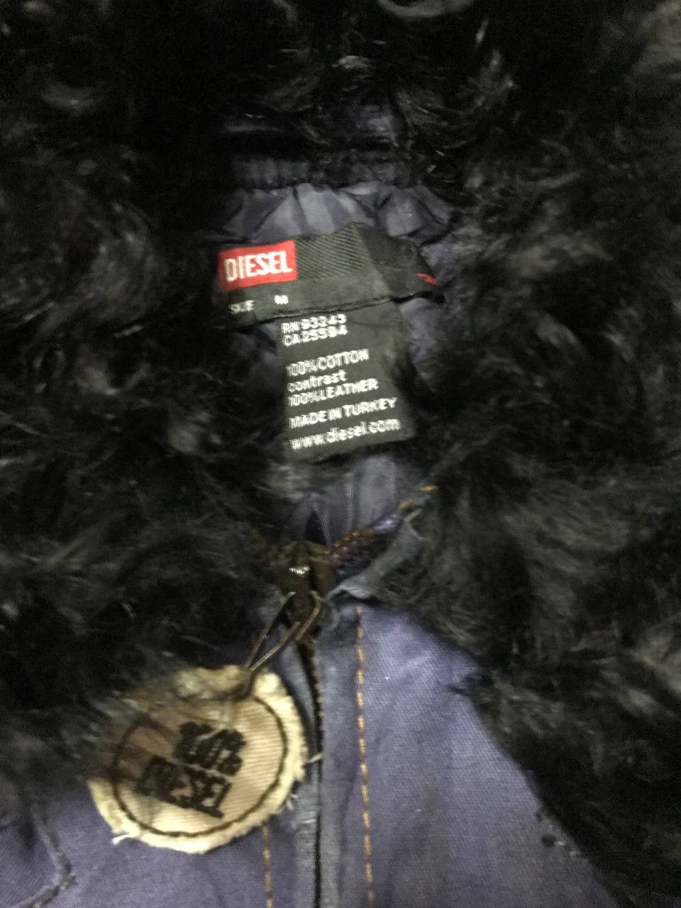 Diesel Vintage Y2k Diesel Leather Madness Fur Jacket Size US XS / EU 42 / 0 - 6 Thumbnail