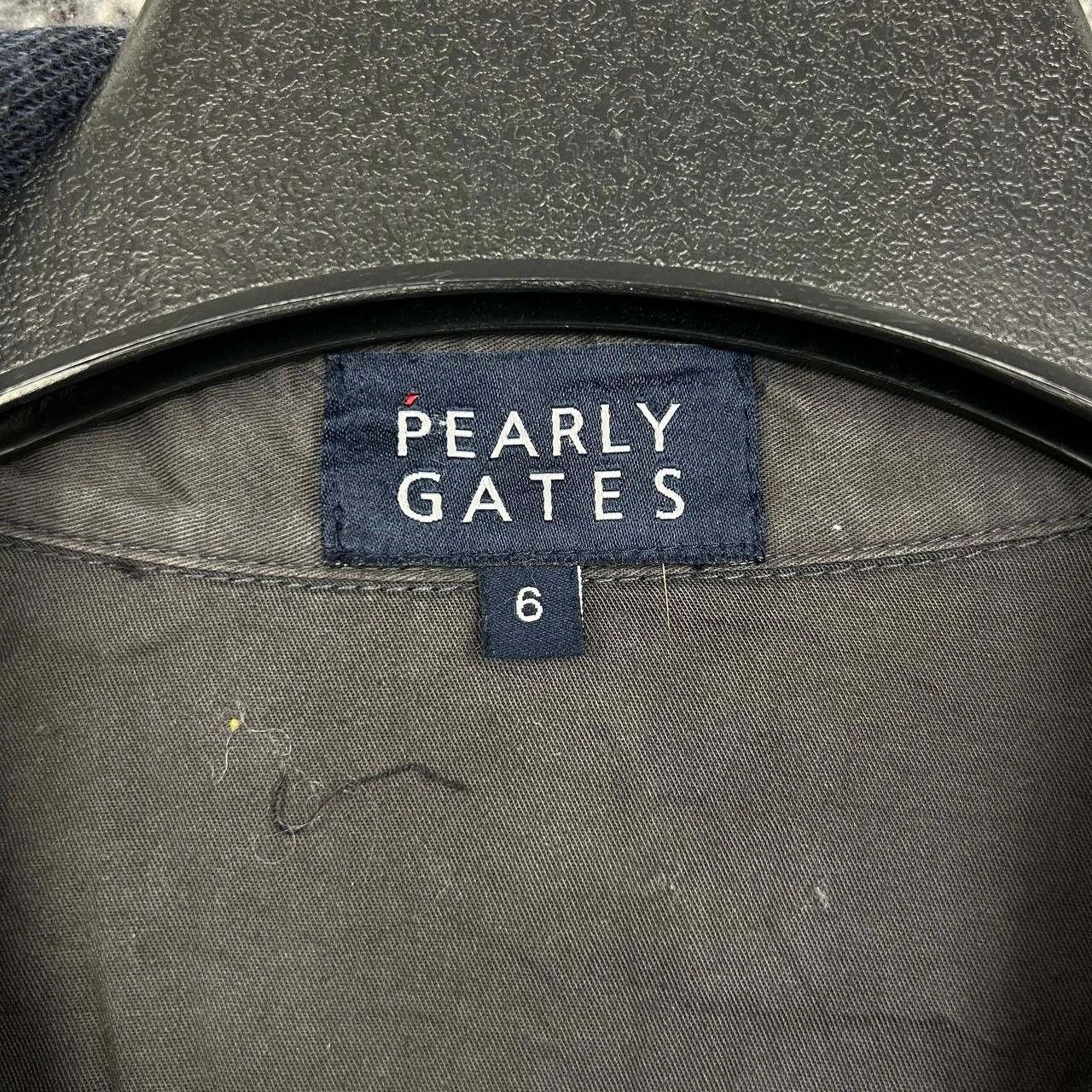 Other Pearly Gates Polo Shirt Women 6 Black Long Sleeve Collared Size M / US 6-8 / IT 42-44 - 3 Thumbnail
