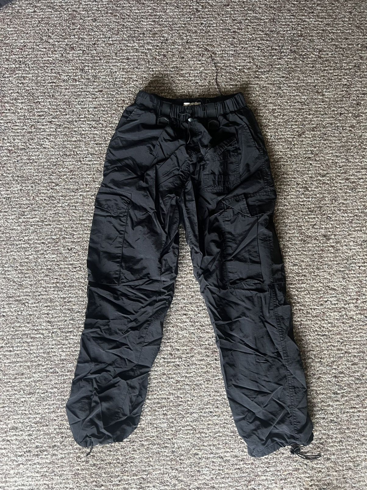 Japanese Brand × Vintage Techwear Black Cargo Pants Size US 32 / EU 48 - 1 Thumbnail