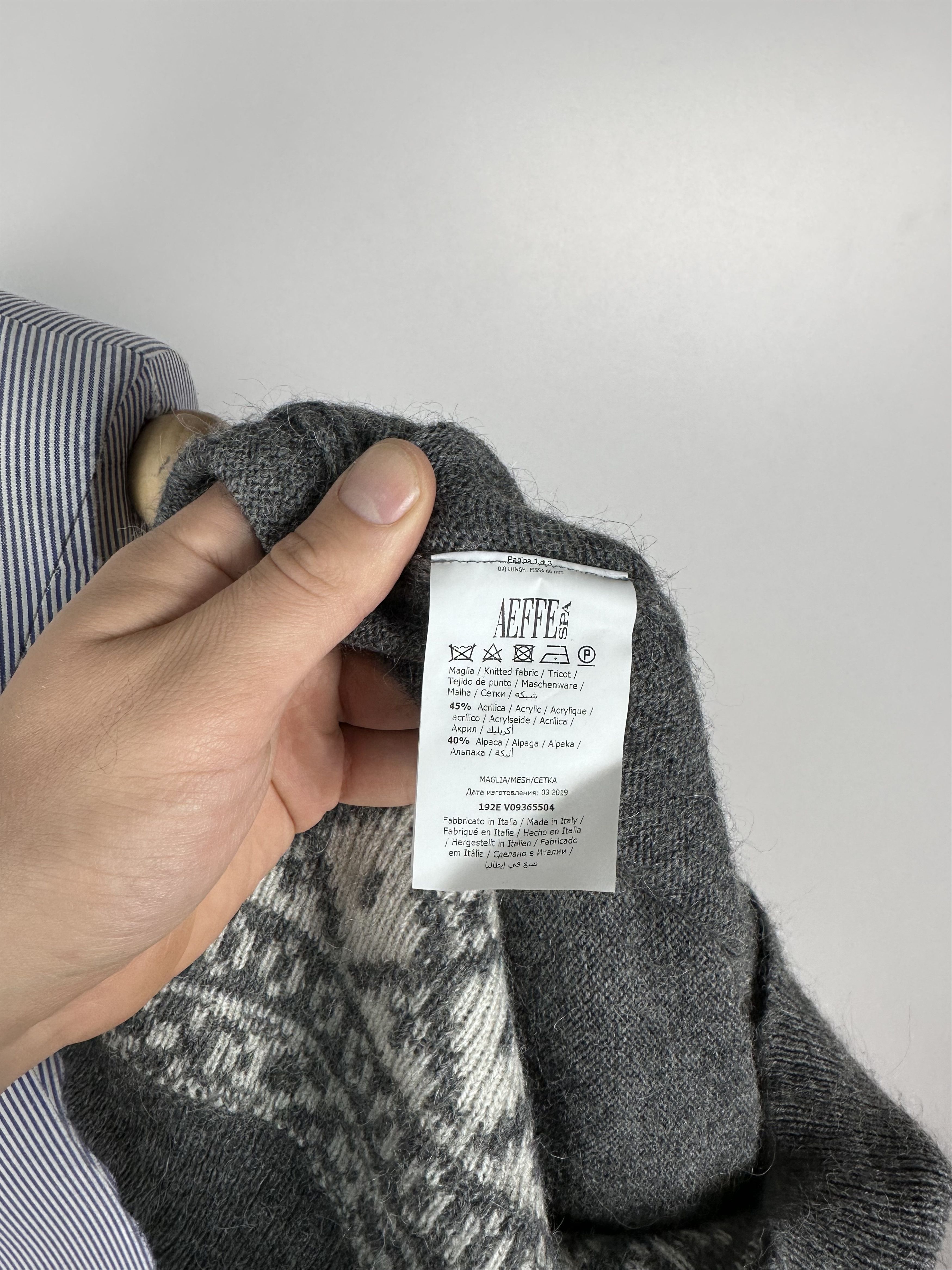 Grailed × Moschino Moschino Teddy Bear Sweater Dress Gray Alpaca Womens XXS XS Size XXS / US 00 / IT 34 - 11 Thumbnail