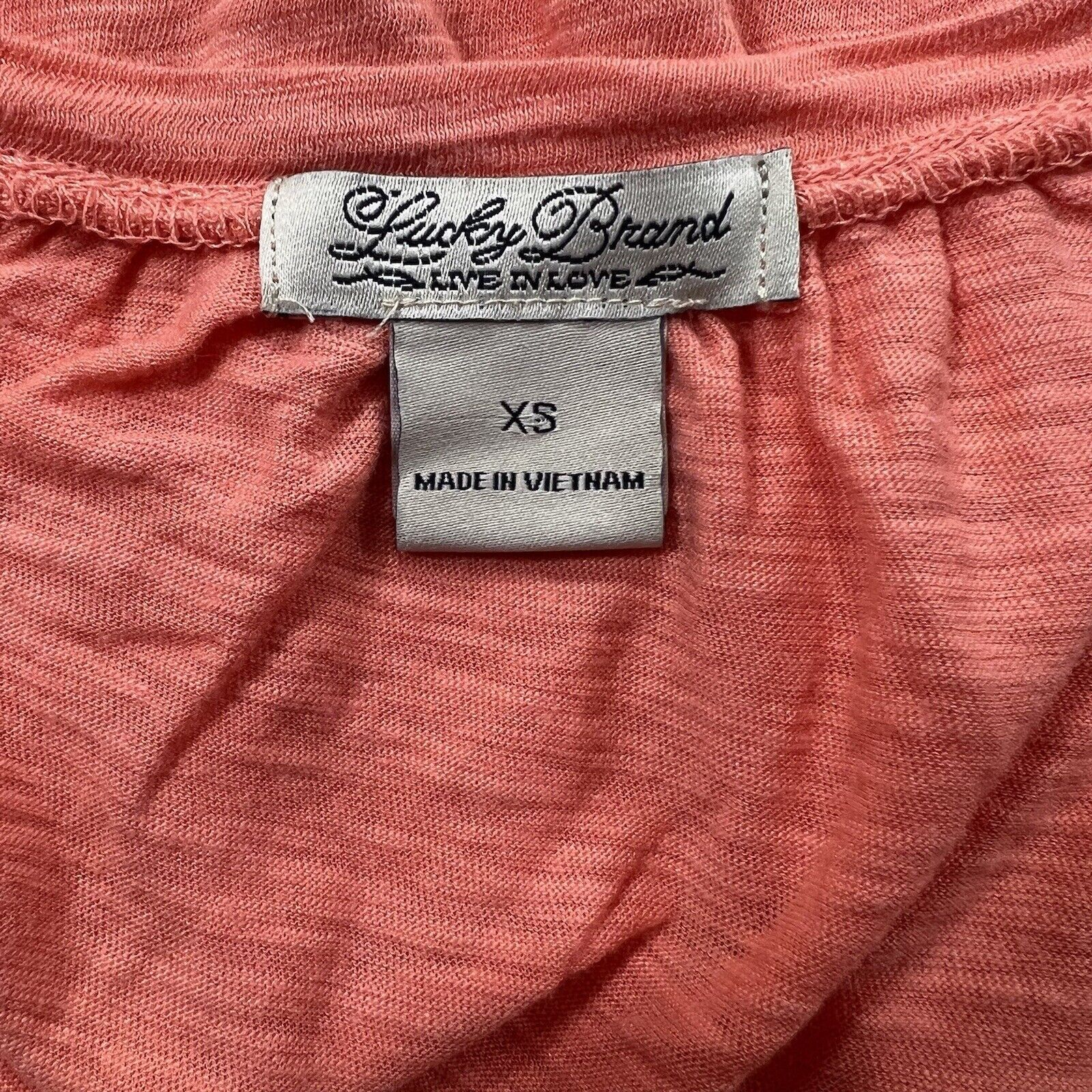 Lucky Brand Lucky Brand Short Sleeve Shirt Button Shoulder Top Size XS / US 0-2 / IT 36-38 - 3 Thumbnail
