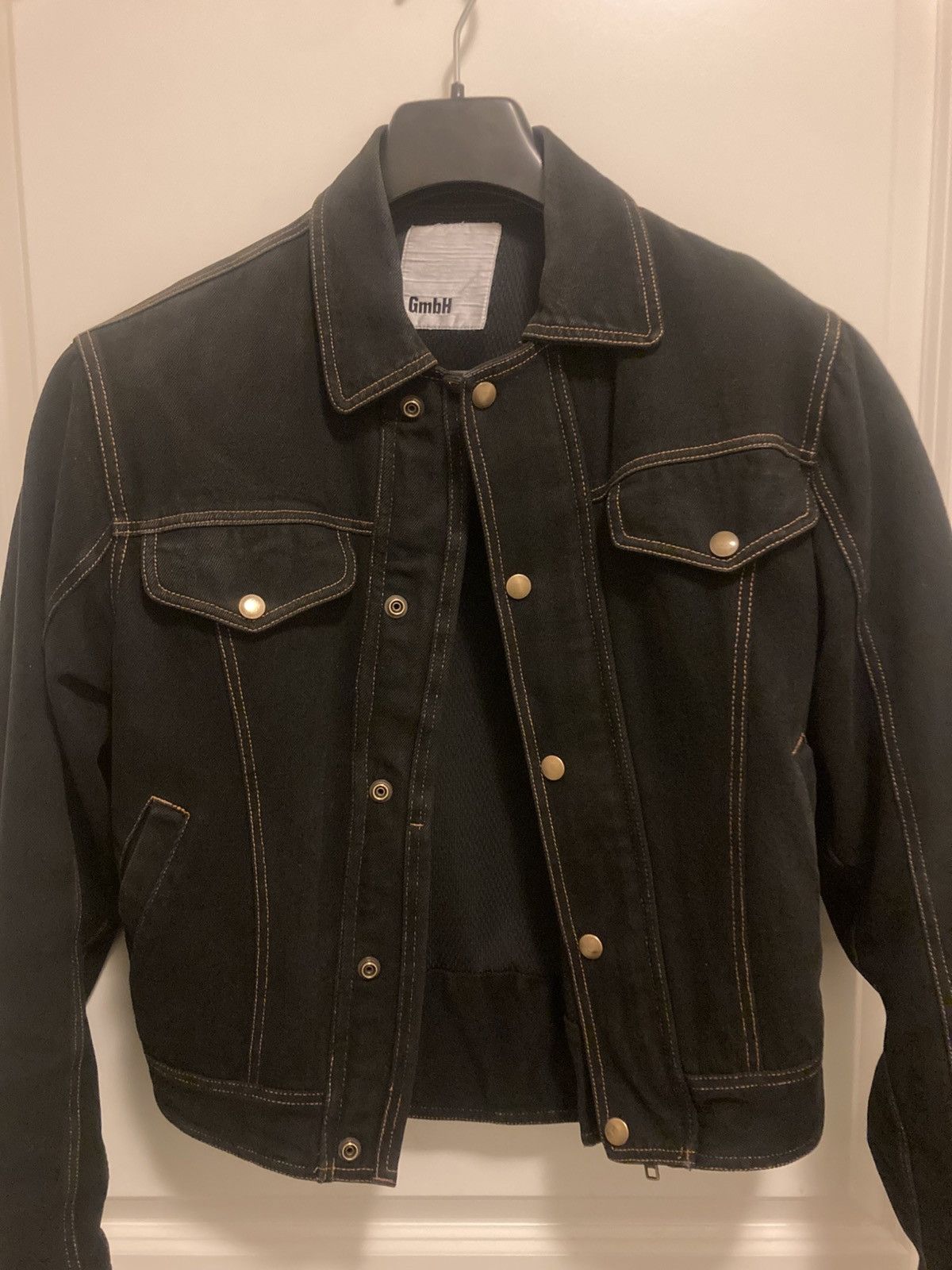 RARE SS18 Cem Black Denim Jacket