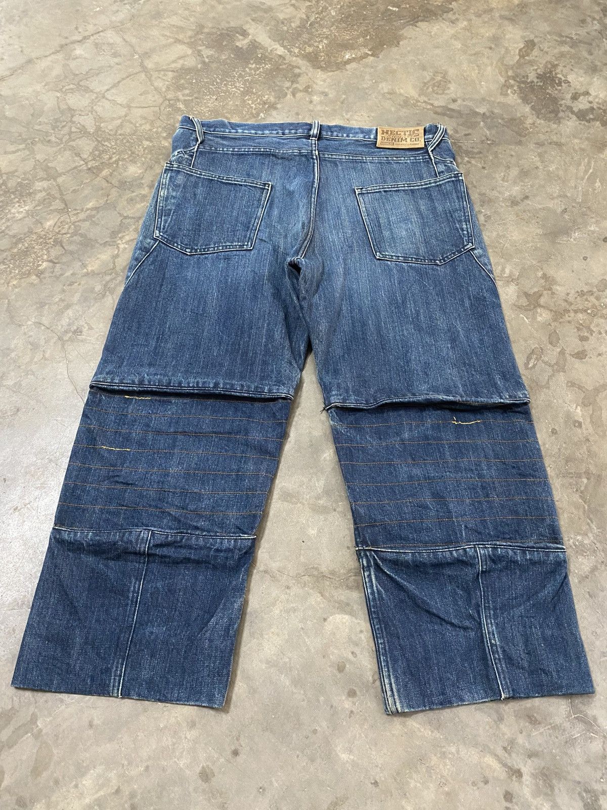 Hysteric Glamour × JNCO Vintage OG Mad Hectic Scout Denim 3 Quarter Jeans act200 Size US 36 / EU 52 - 2 Thumbnail