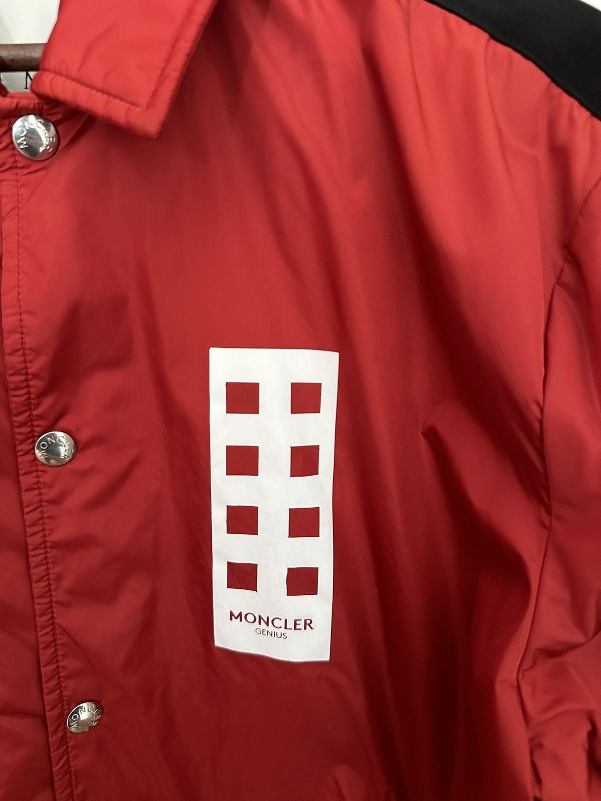 Moncler Genius × Palm Angels MONCLER × Palm Angels “I’m So High Genius” Coach Jacket Size US L / EU 52-54 / 3 - 3 Thumbnail