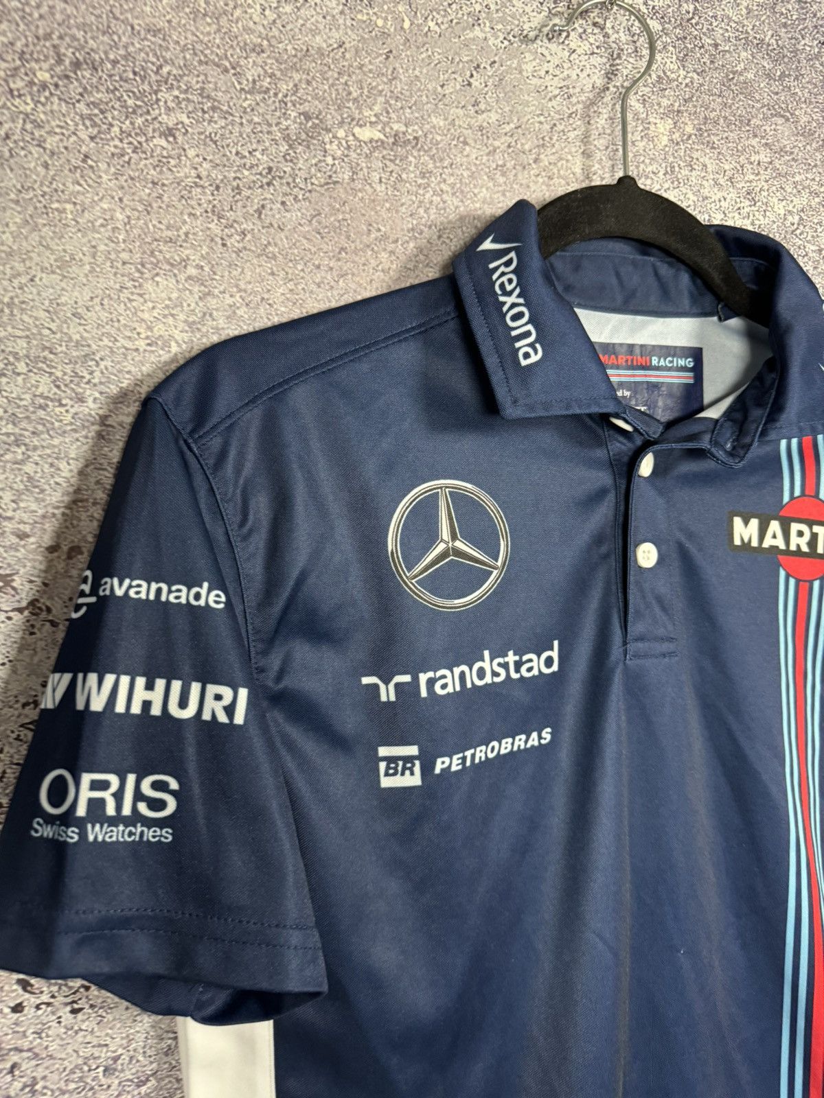 Formula 1 × R.M. Williams Williams Martini Racing Hackett Mercedes Team F-1 Blokcore Size US XS / EU 42 / 0 - 6 Thumbnail