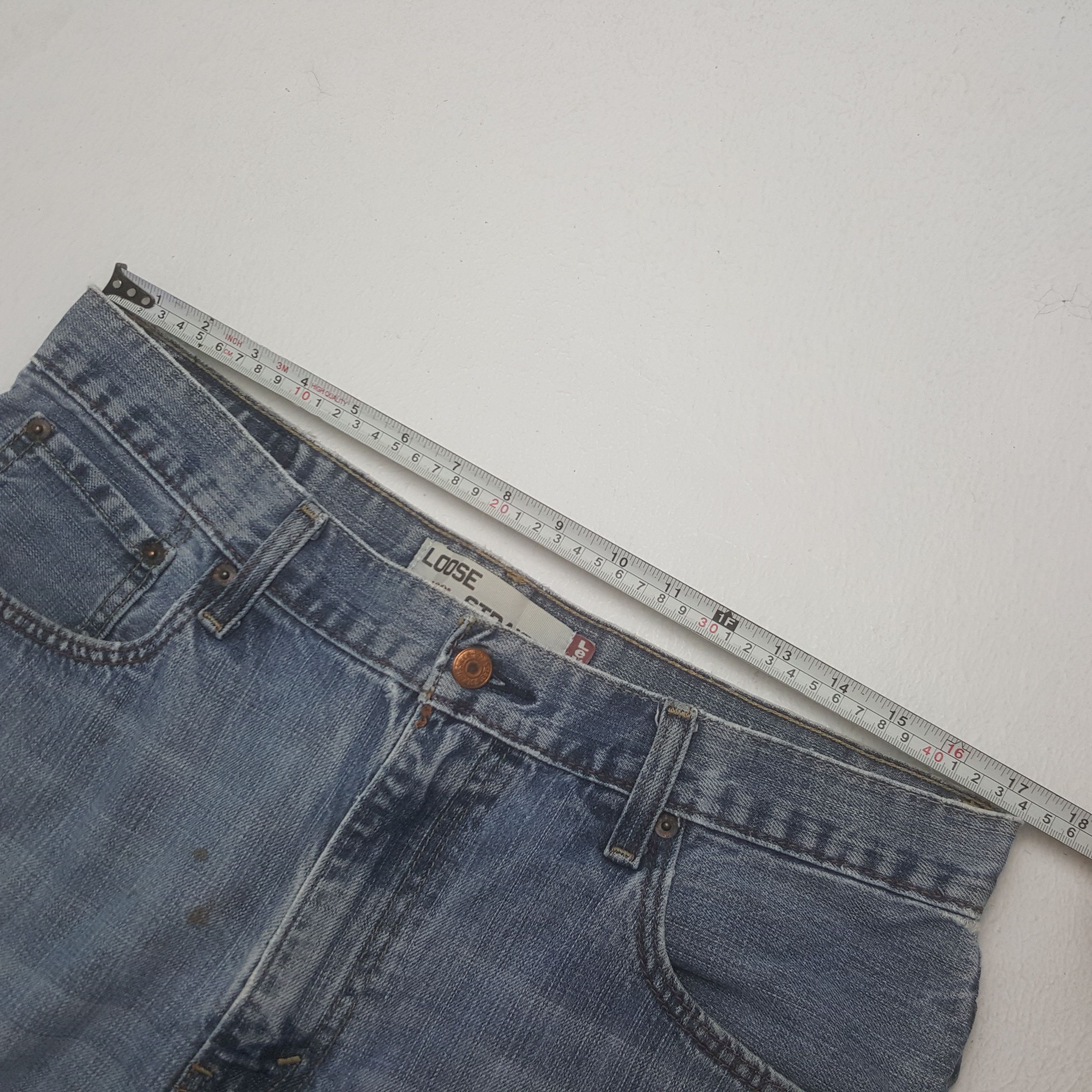 Levi's × Vintage Vintage Levi's 569 American Distressed Short Denim Jorst Size US 35 - 5 Thumbnail
