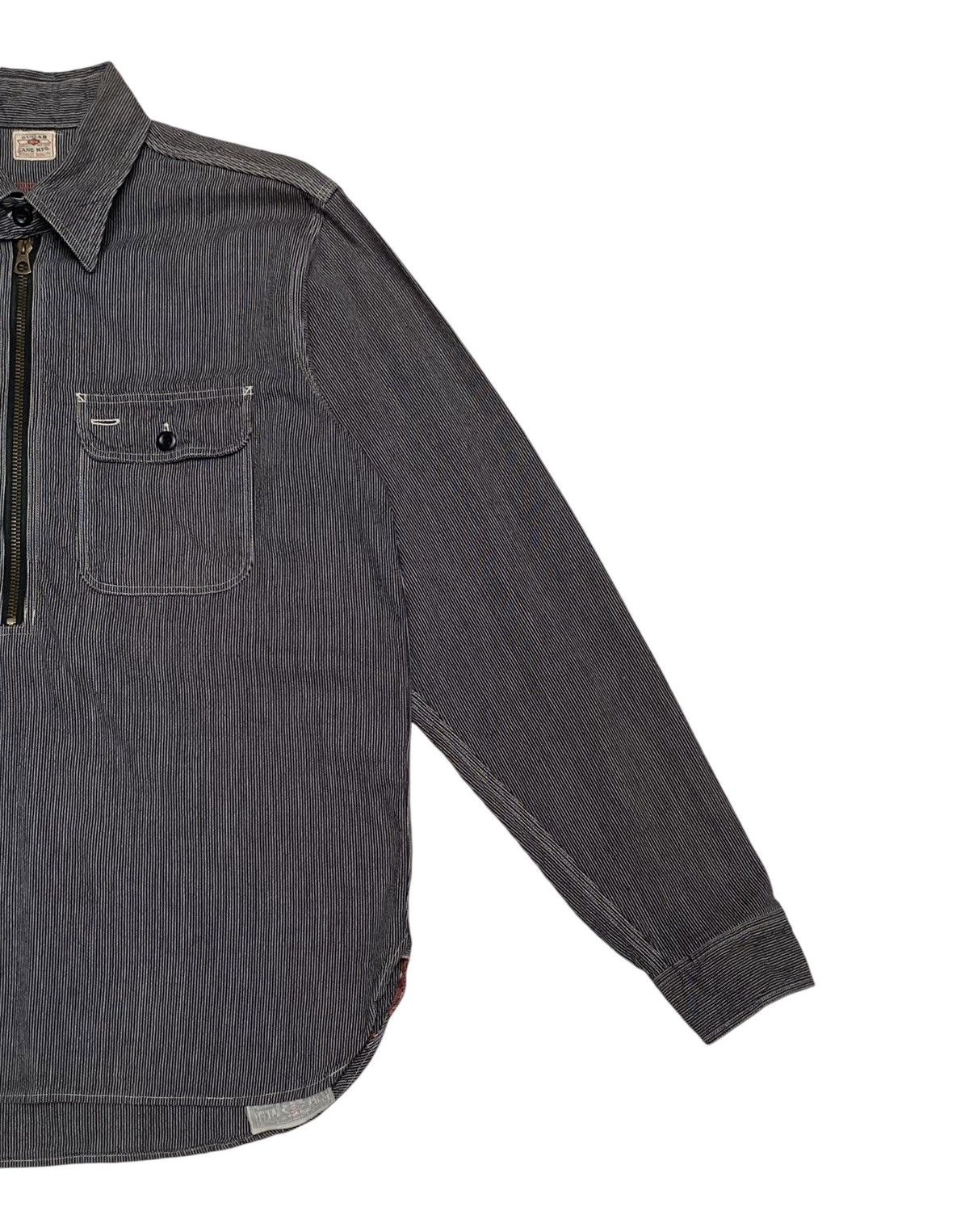 Sugar Cane Rare Design Vintage Sugar Cane Hickory Denim Pullover 1990s Size US M / EU 48-50 / 2 - 6 Thumbnail