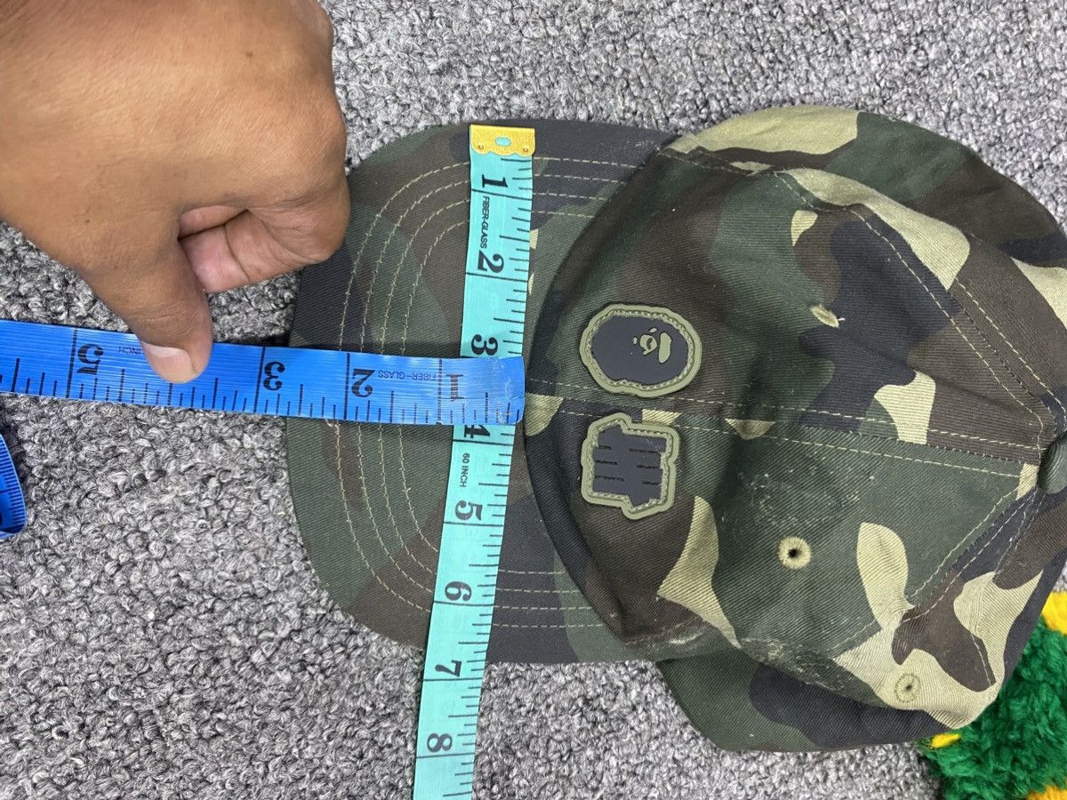 Bape Authentic BAPE x UNDEFEATED Camo 6-Panel Cap | A Bathing Ape Size ONE SIZE - 8 Thumbnail