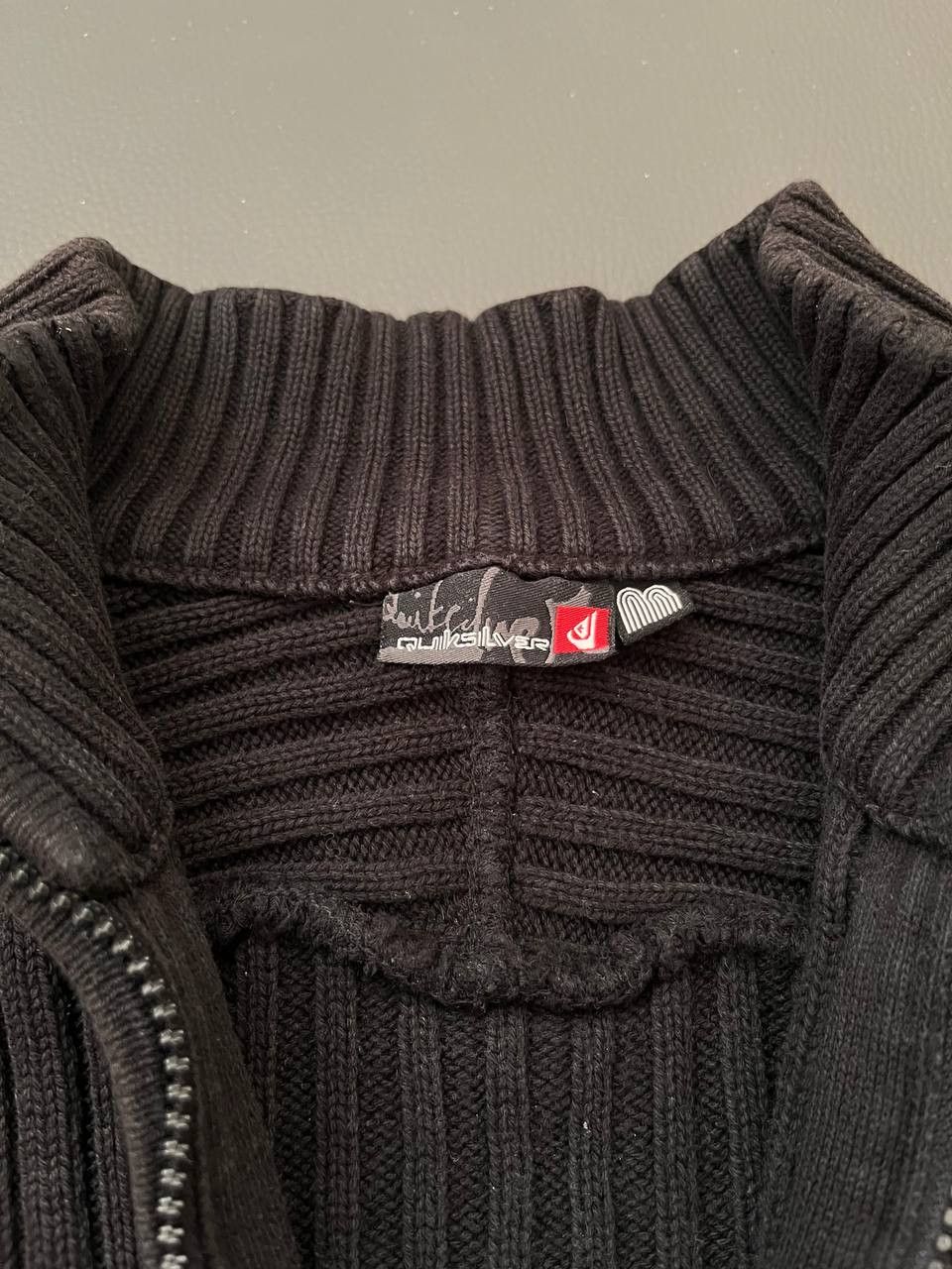 Japanese Brand × Quiksilver Quiksilver avant-garde sweater D&G, diesel style Size US M / EU 48-50 / 2 - 3 Thumbnail