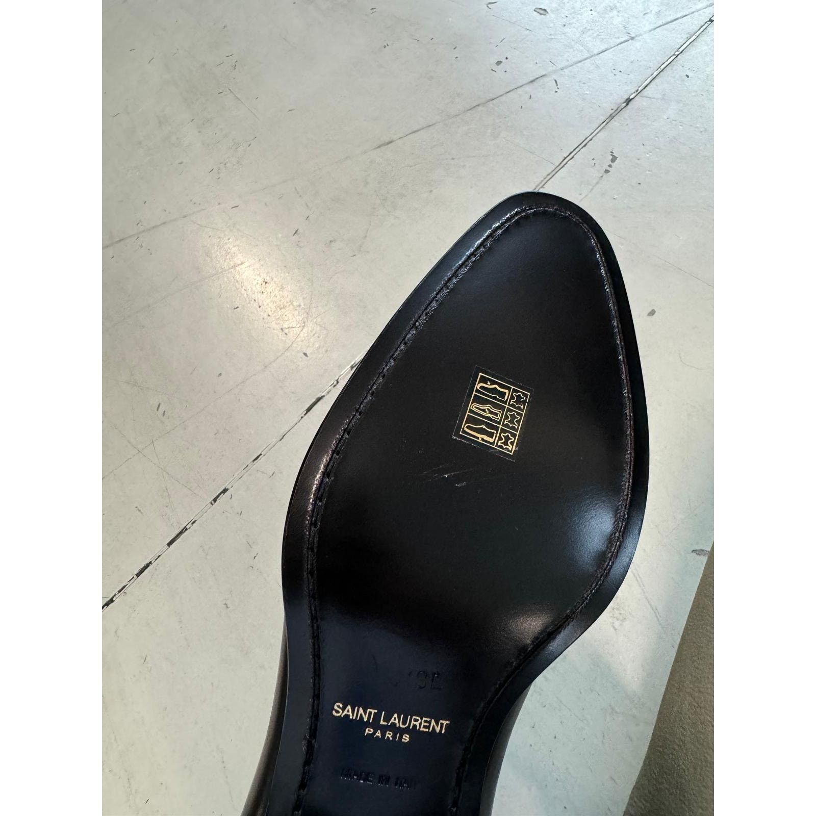 Saint Laurent Paris o1alsimx924 41440 Type C Leather Boots in Black Size US 9 / EU 42 - 7 Thumbnail