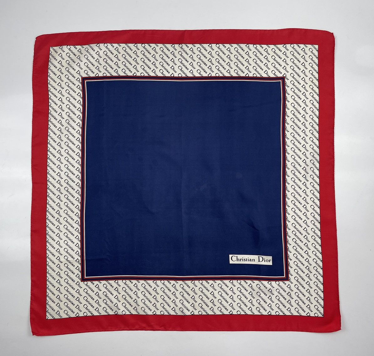 christian dior silk scarf bandana