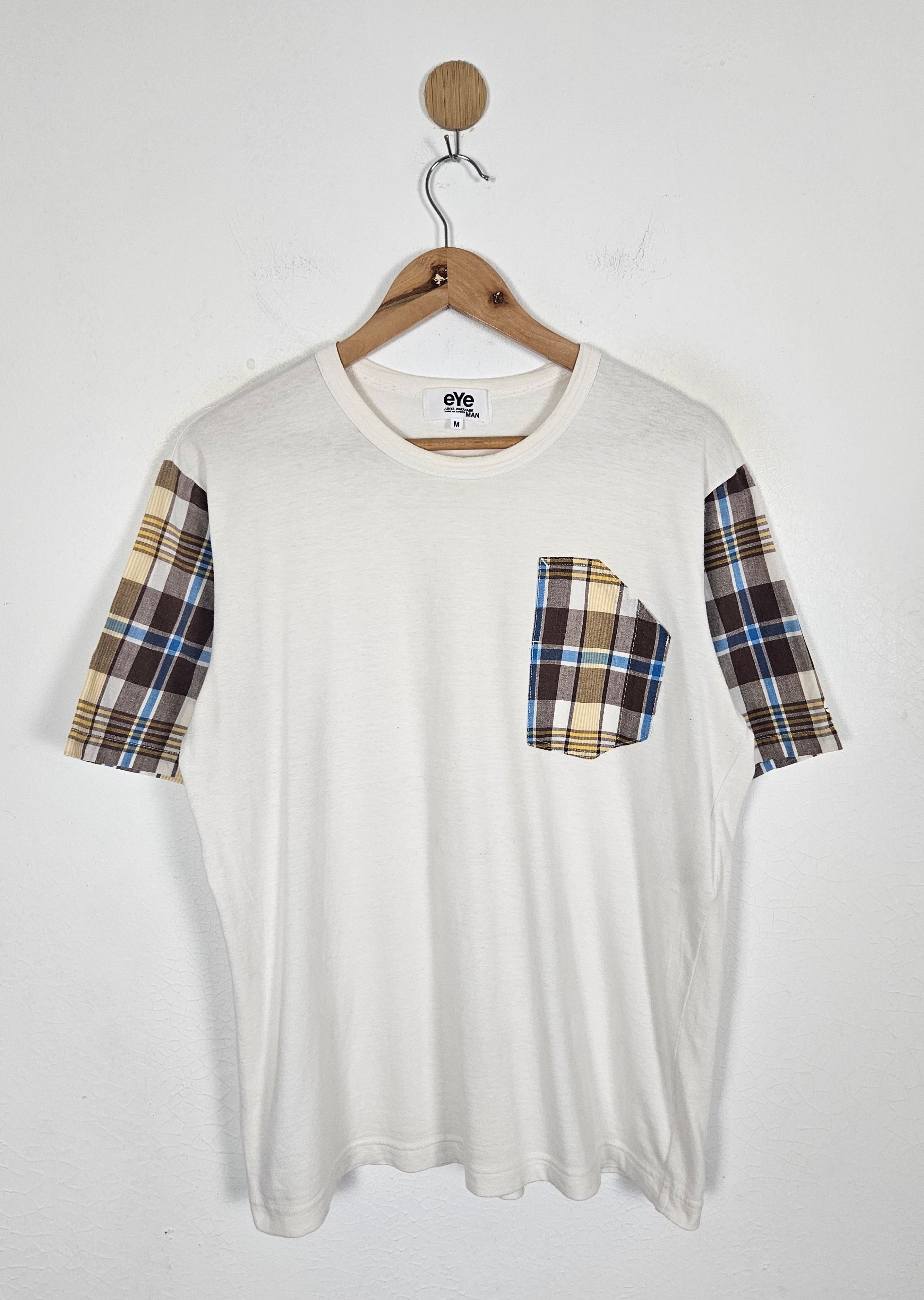 Comme des Garcons Comme des Garcons Junya Watanabe Eye checkered pocket shirt Size US M / EU 48-50 / 2 - 1 Thumbnail