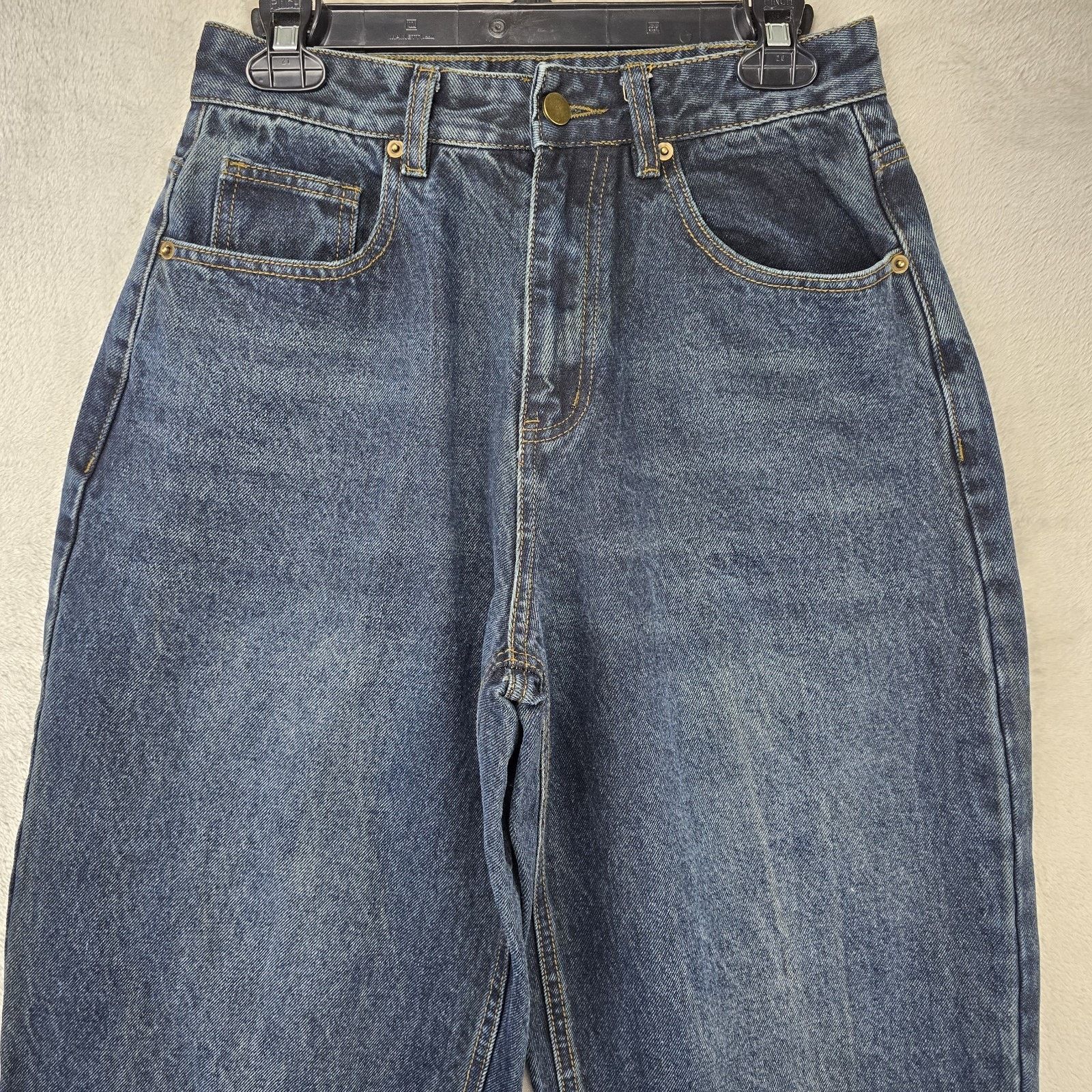 Other Finesse Jeans Women's XS (Fits 28x33) Denim Baggy Y2K Size 28" / US 6 / IT 42 - 2 Thumbnail