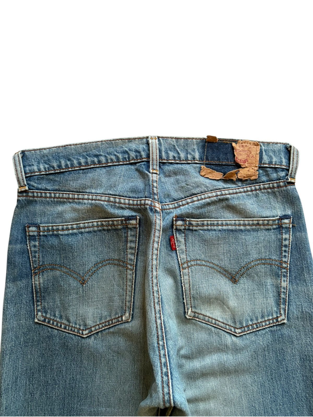 Levi's Vintage 90s Levis 509 Mud Wash Distressed Loose Jeans Size US 30 / EU 46 - 8 Thumbnail