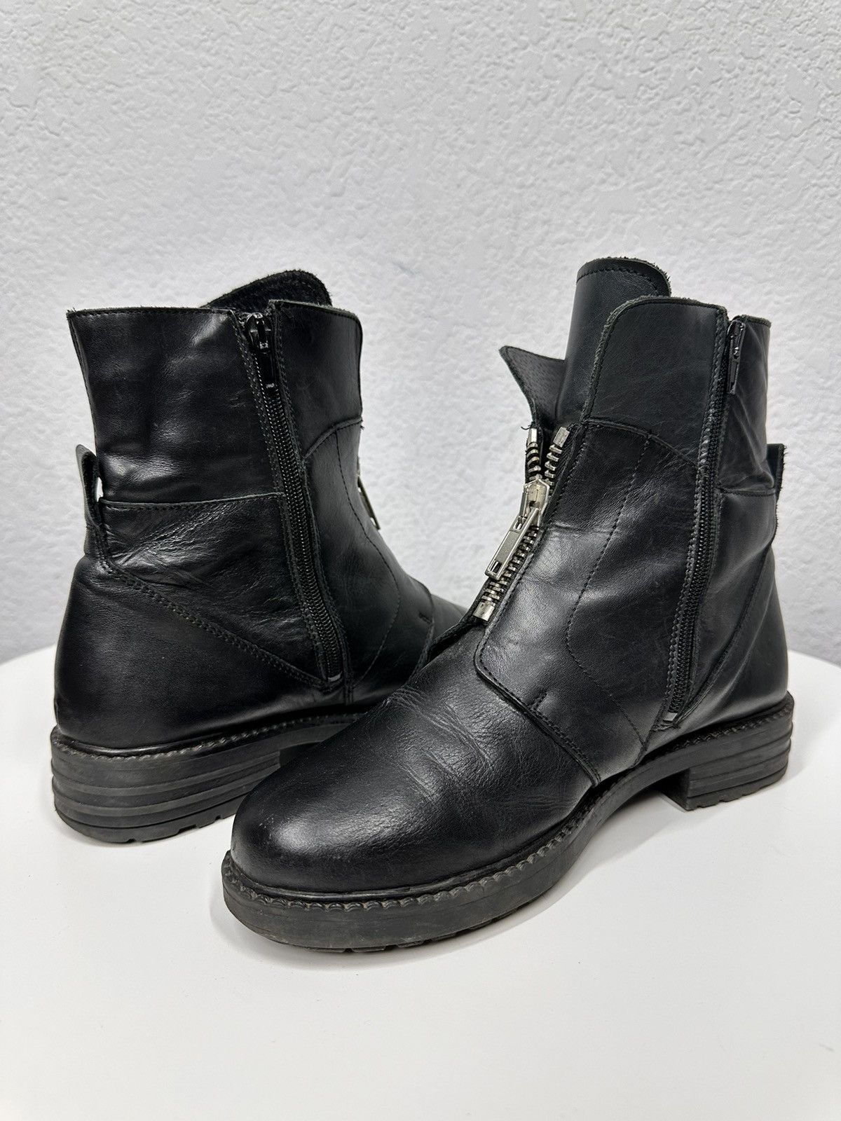 KMRii Vintage Leather Metal Boots Balenciaga Style AS 98 japan Size US 8 / EU 41 - 8 Thumbnail